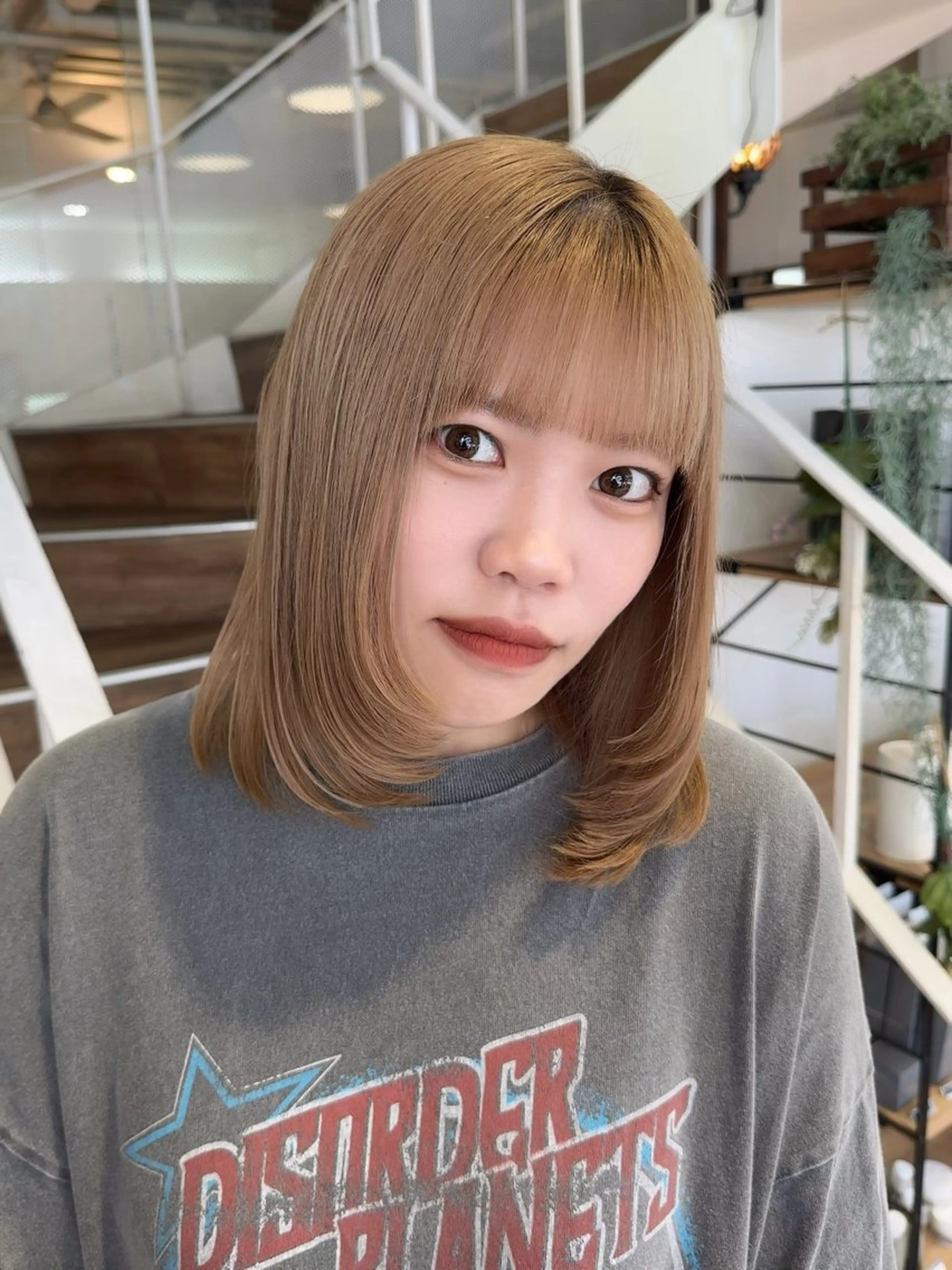 【ミニモ限定価格】🌈ブリーチonカラー＋コアミートリートメント付き🌈（暖色寒色◎）の写真