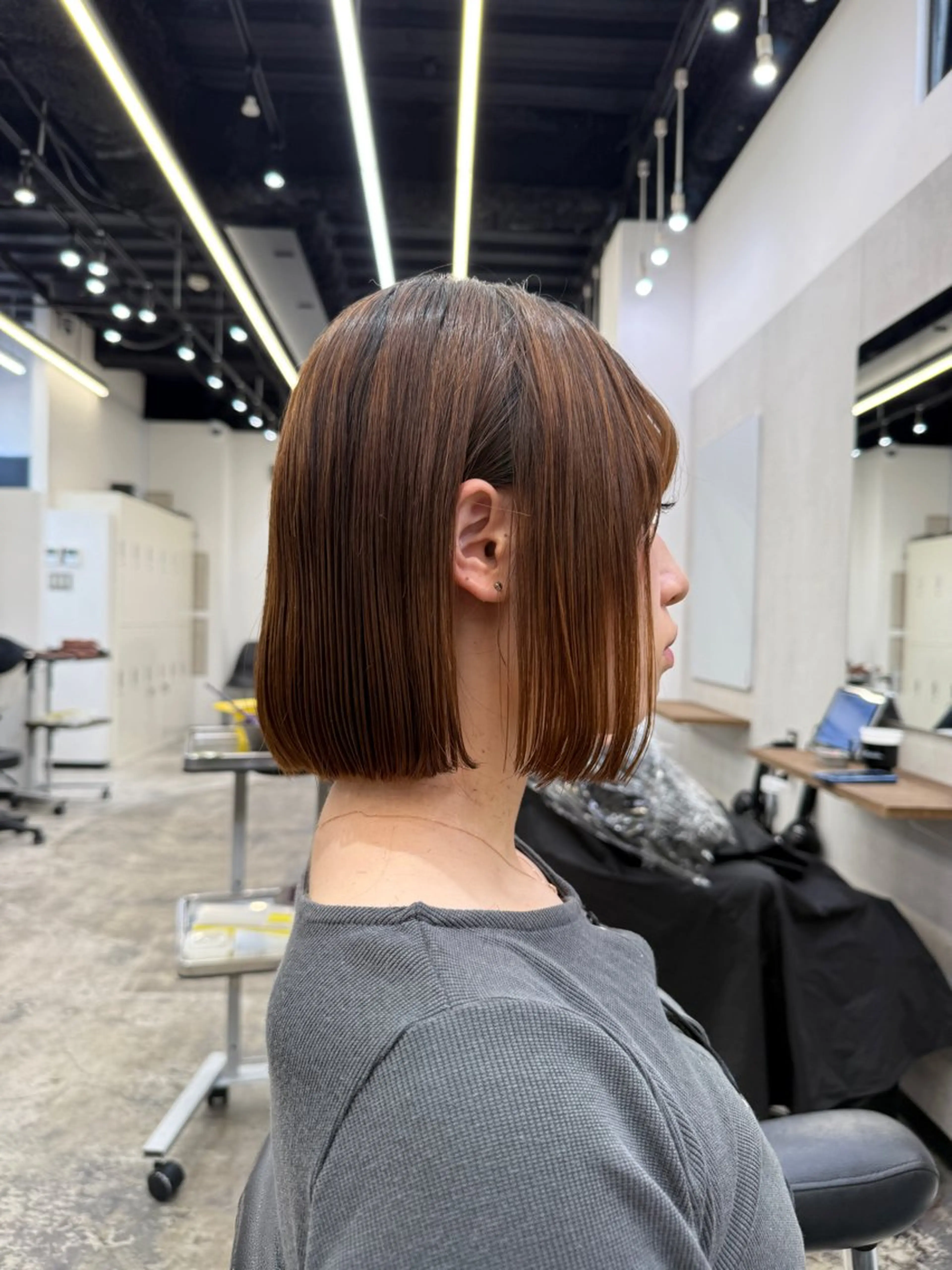 ミディアム カット カット¥1100 / 𝙍𝙪𝙣𝙖⟡.のヘアスタイル