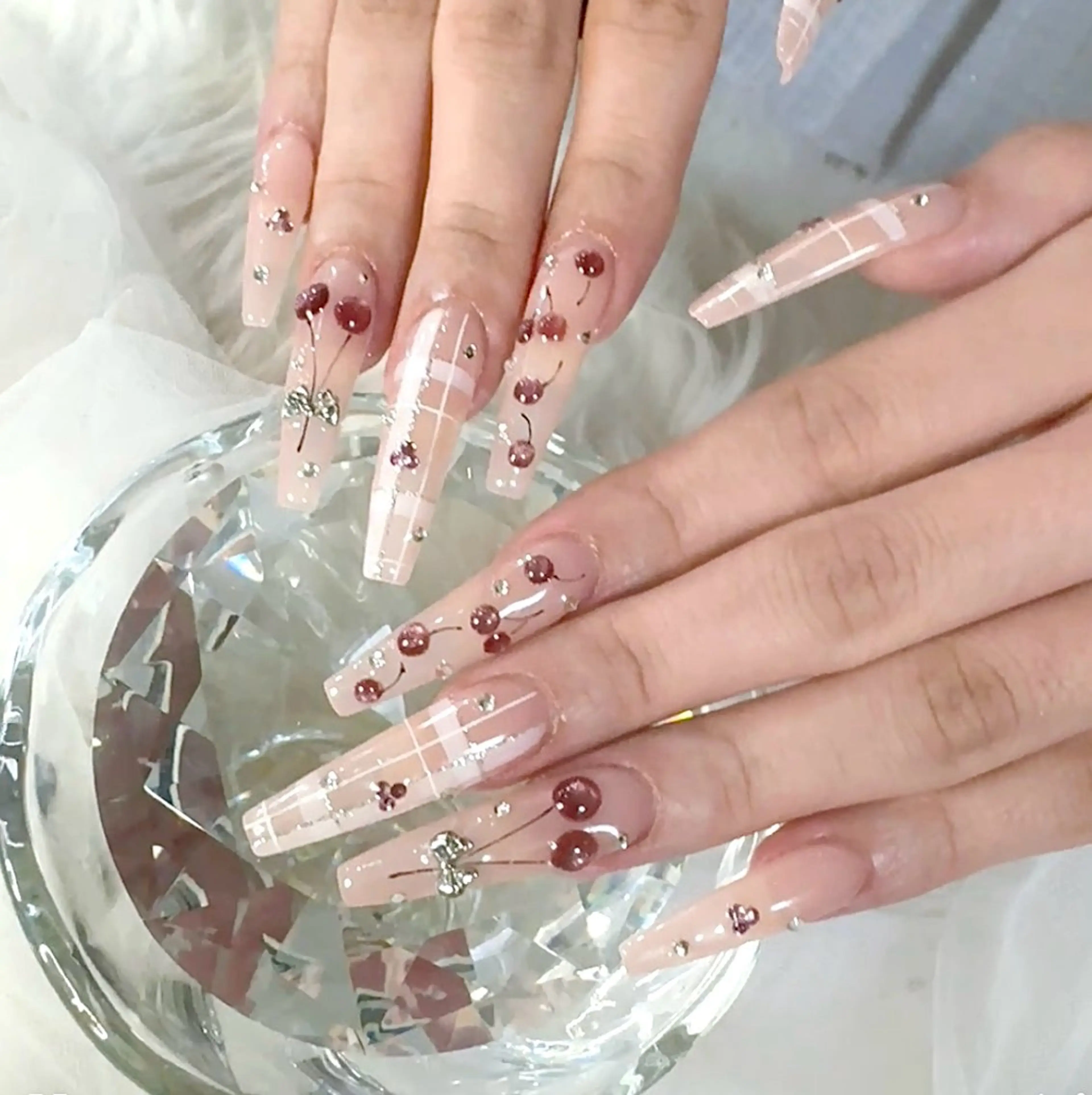 【チップ長さだし】持ち込みデザイン10本アートの写真