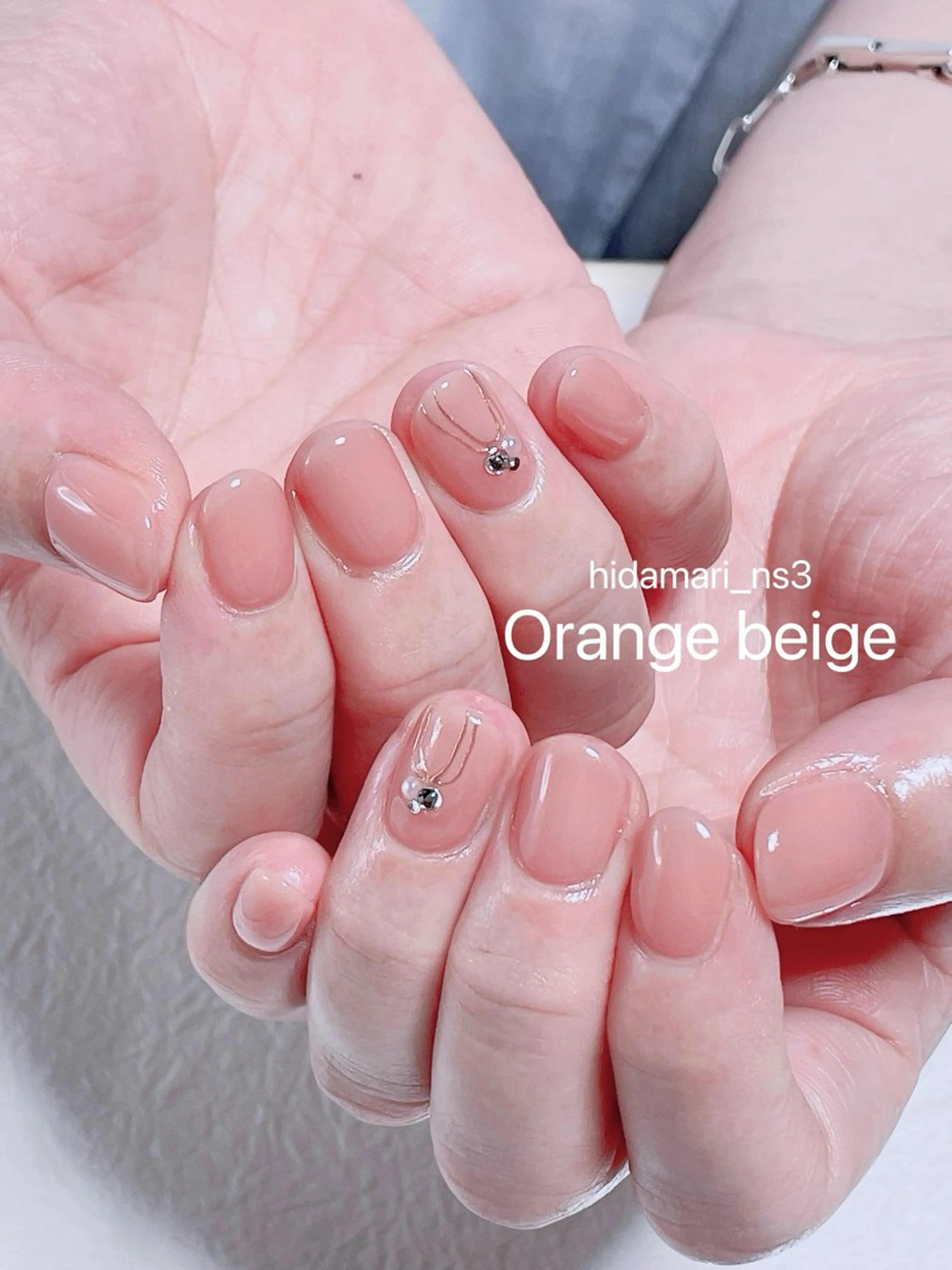 ネイル ミラーネイル 持ち込み オフィスネイル ハンドネイル NailSalon ひだまりのネイルデザイン