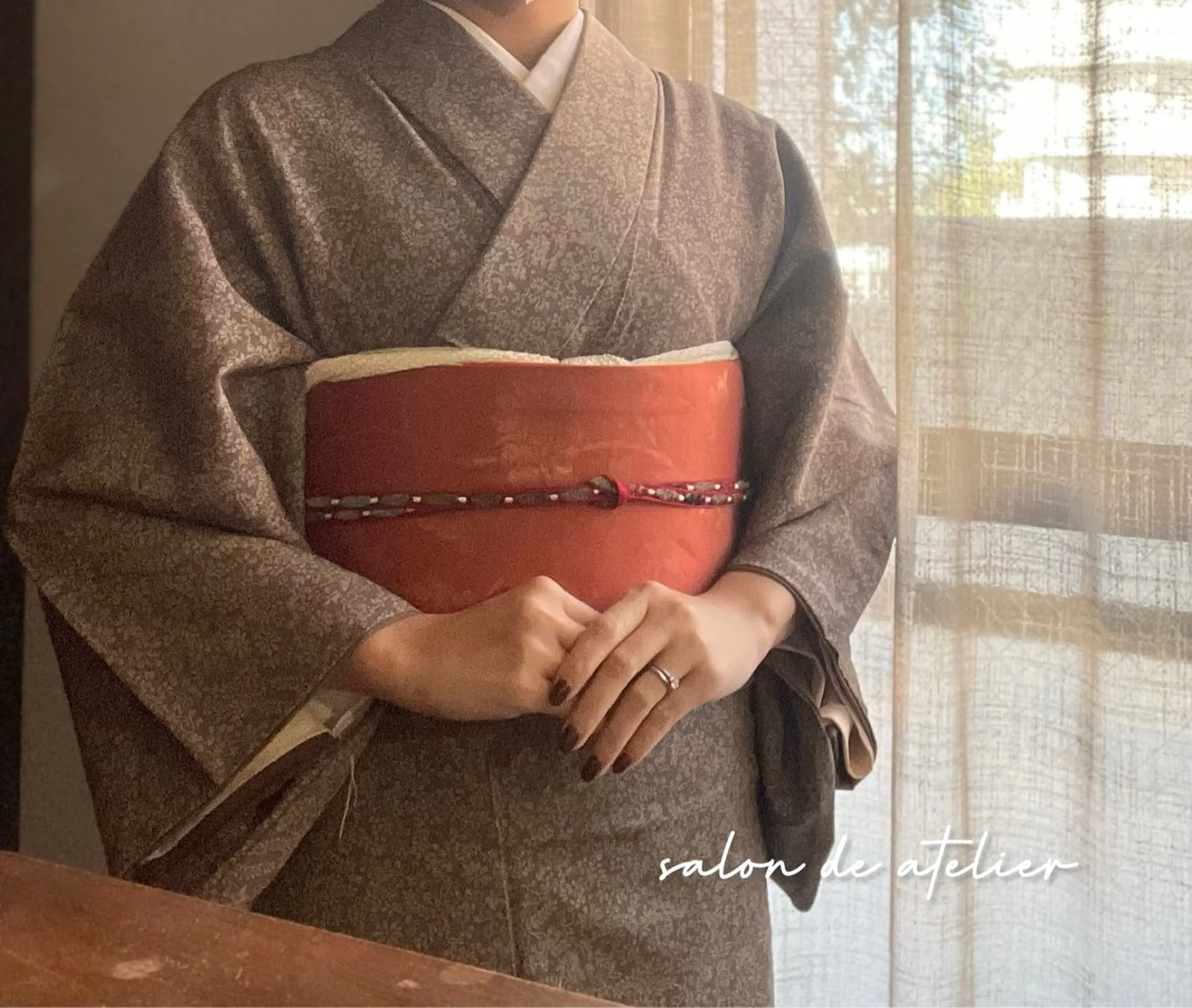 【訪問着】着付けのみの写真