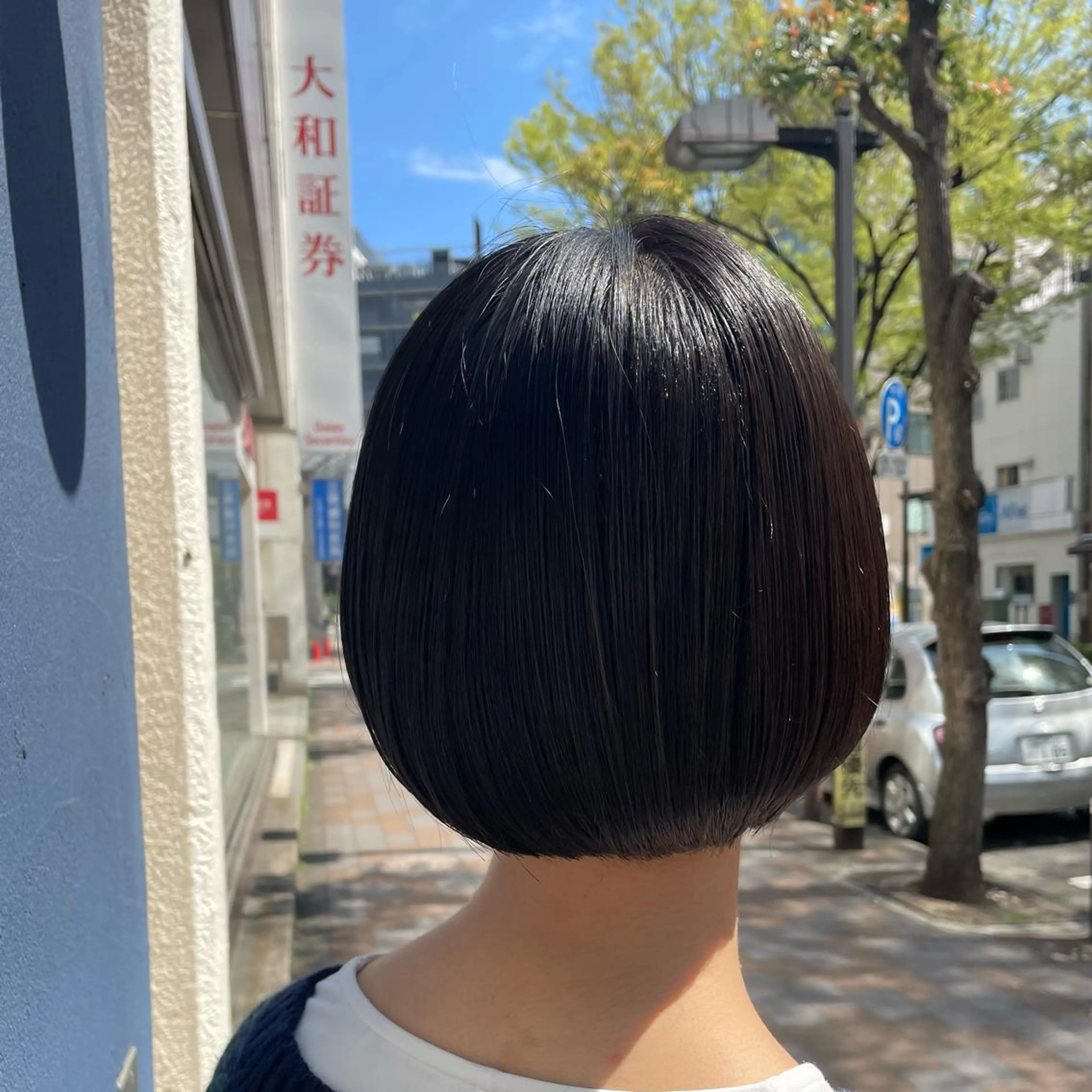 ショート ボブ すげ さやかのヘアスタイル