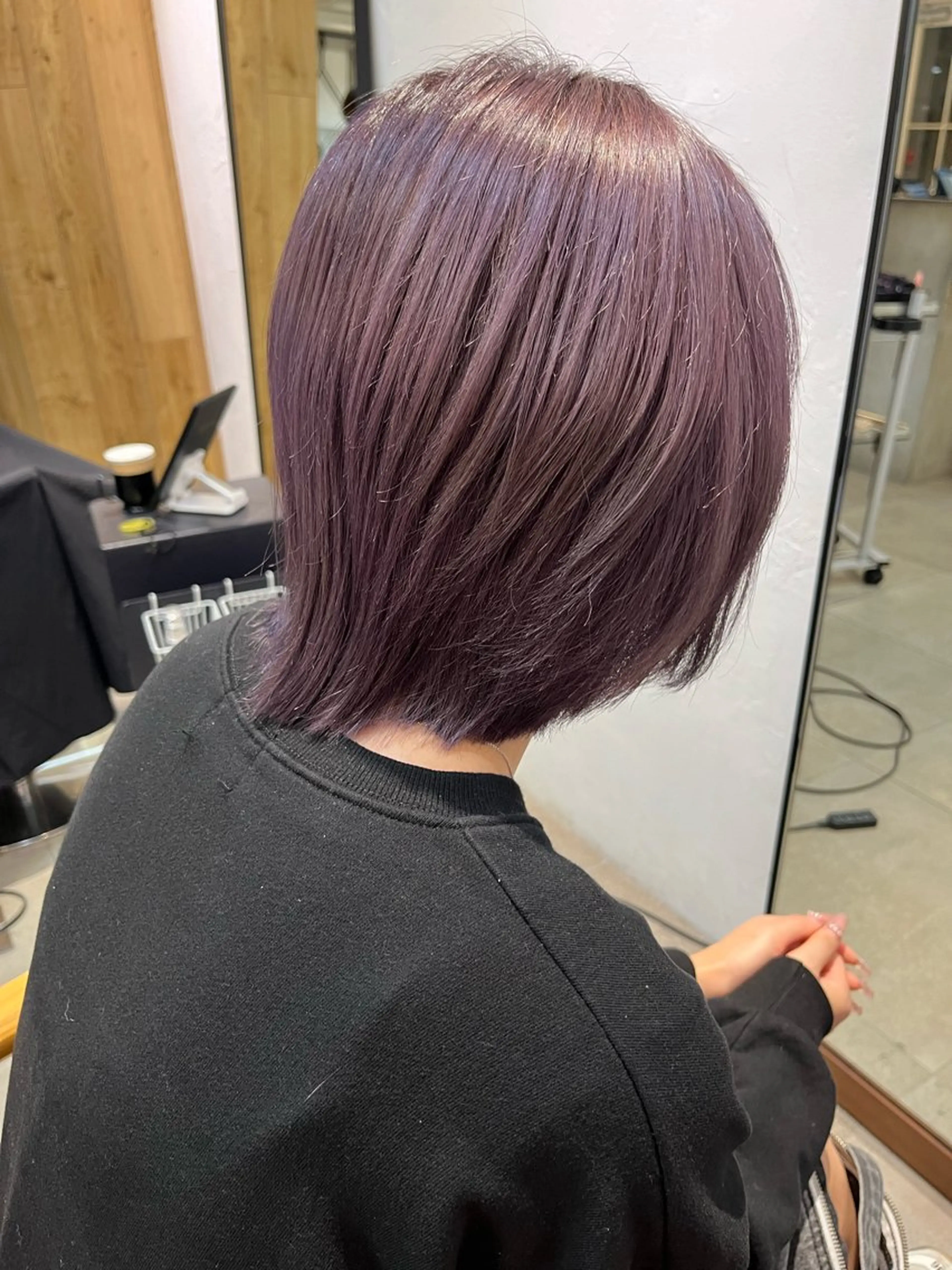 ミディアム カラー ナチュラルなヘア /ヨシダトモキのヘアスタイル