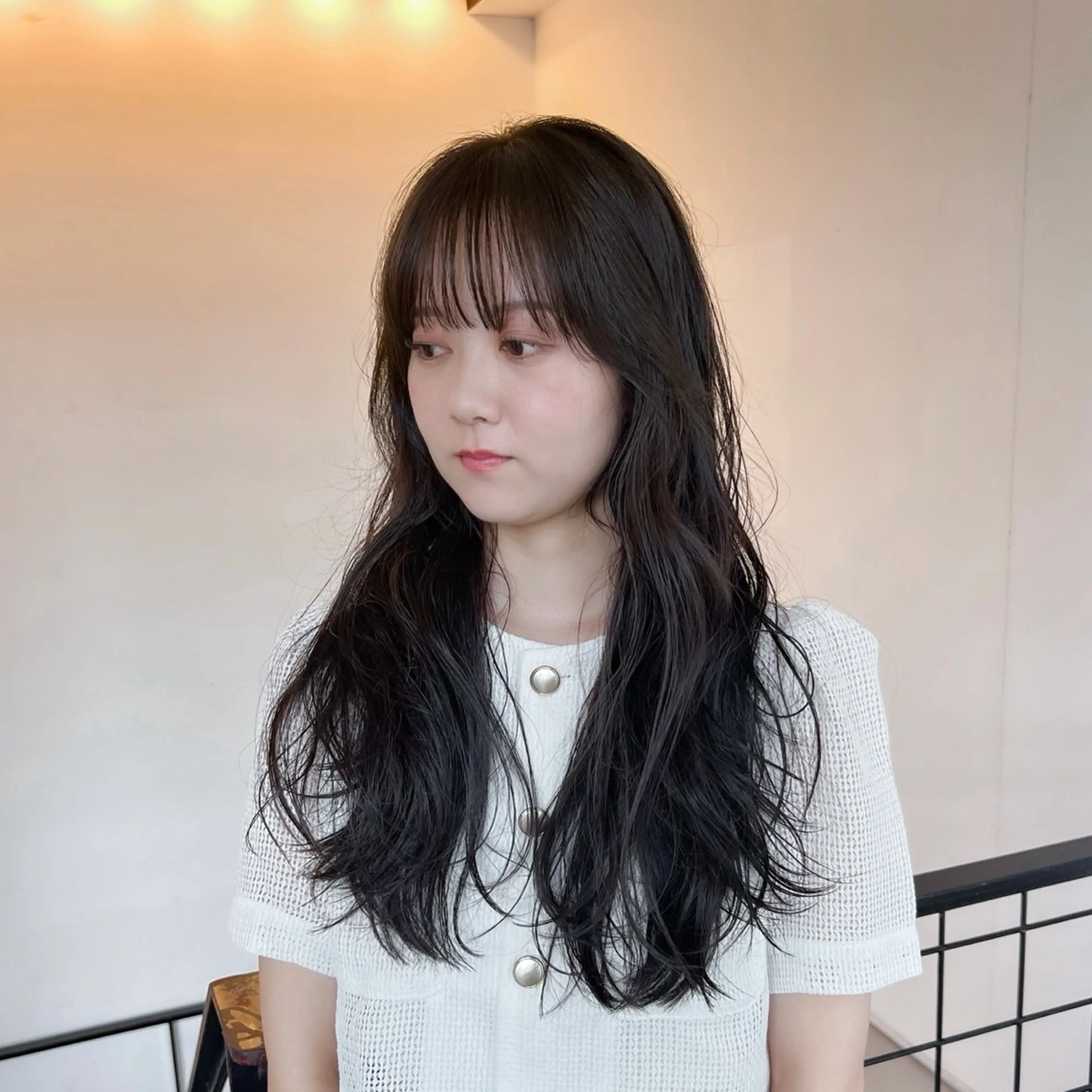 ロング カラー ロングレイヤー 顔まわりレイヤー レイヤーカット ロング カット ヘアカラー quon RYUYA /レイヤー✂️のその他イメージ