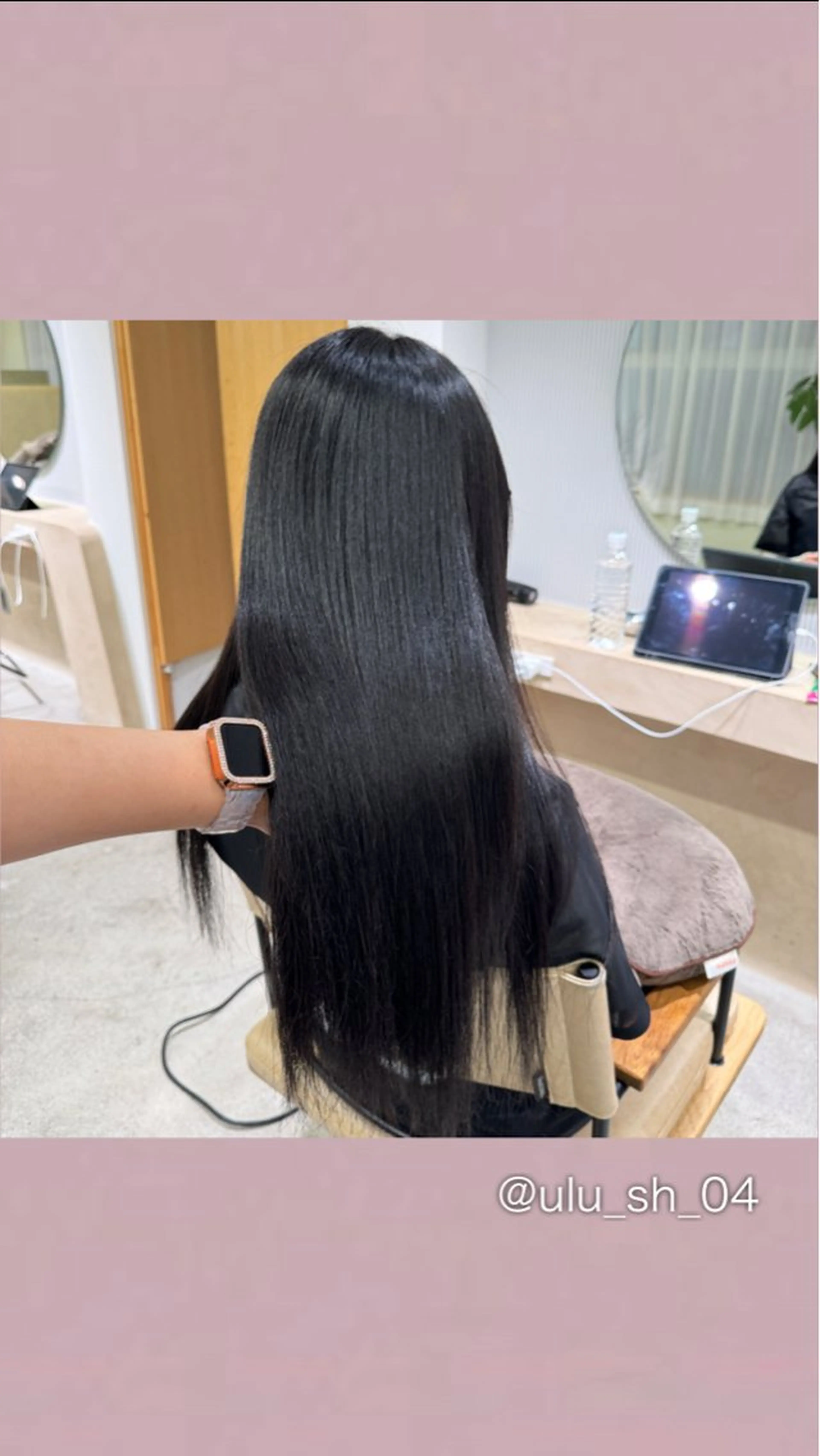 パーマ ストレートパーマ 縮毛矯正 トリートメント ulu名古屋栄所属・落合しほ/韓国ヘア/ 髪質改善/縮毛矯正のヘアスタイル