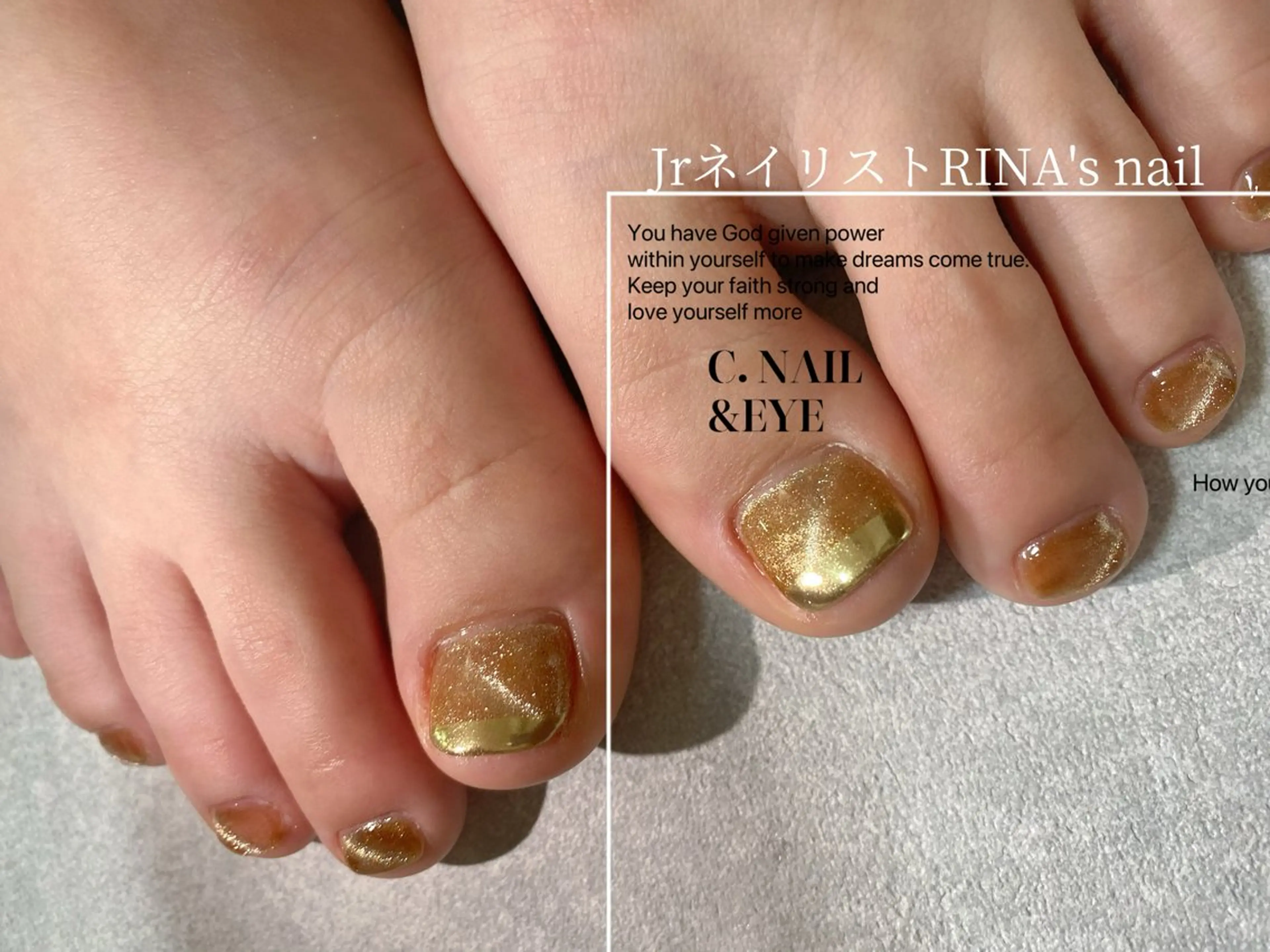 ネイル フットネイル ワンカラーネイル 夏ネイル フットネイル C.Nail &Eye筑紫駅のネイルデザイン