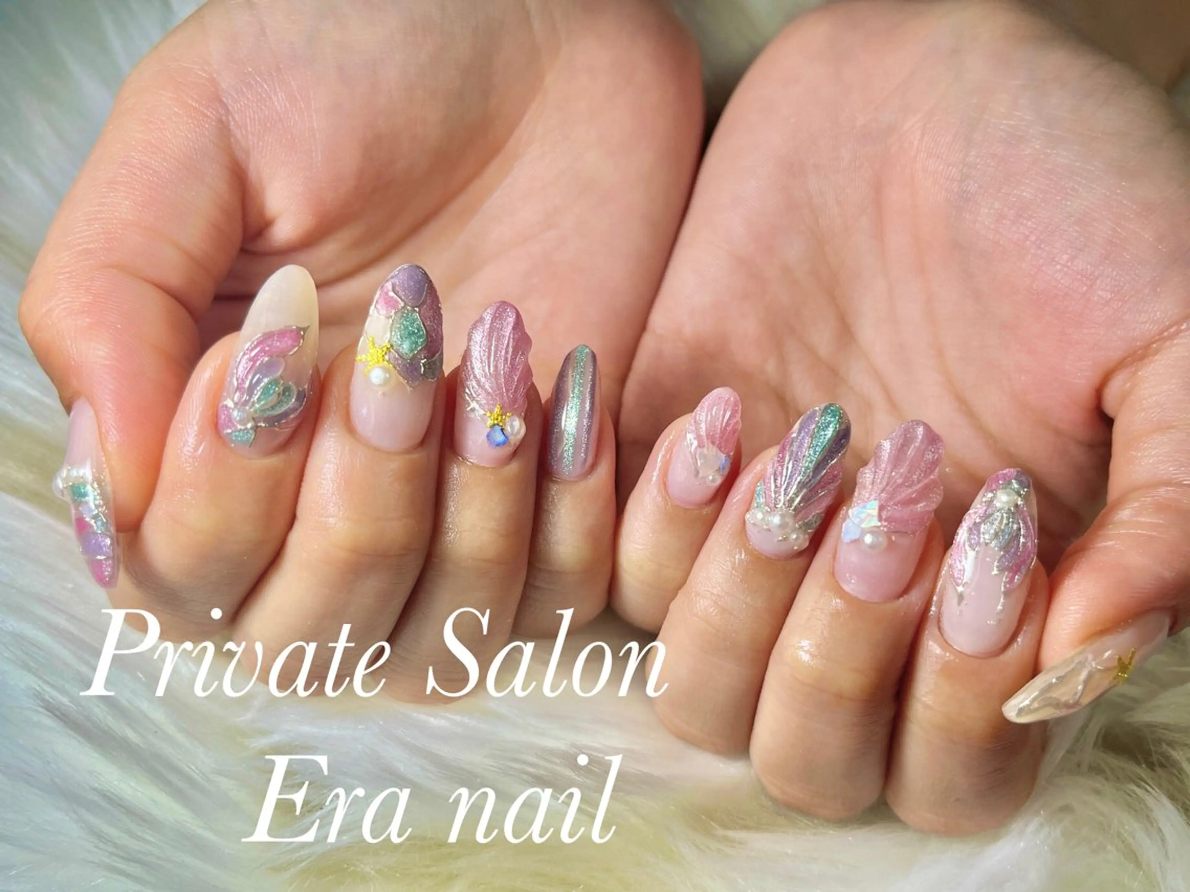 ネイル 持ち込み Era nailのネイルデザイン