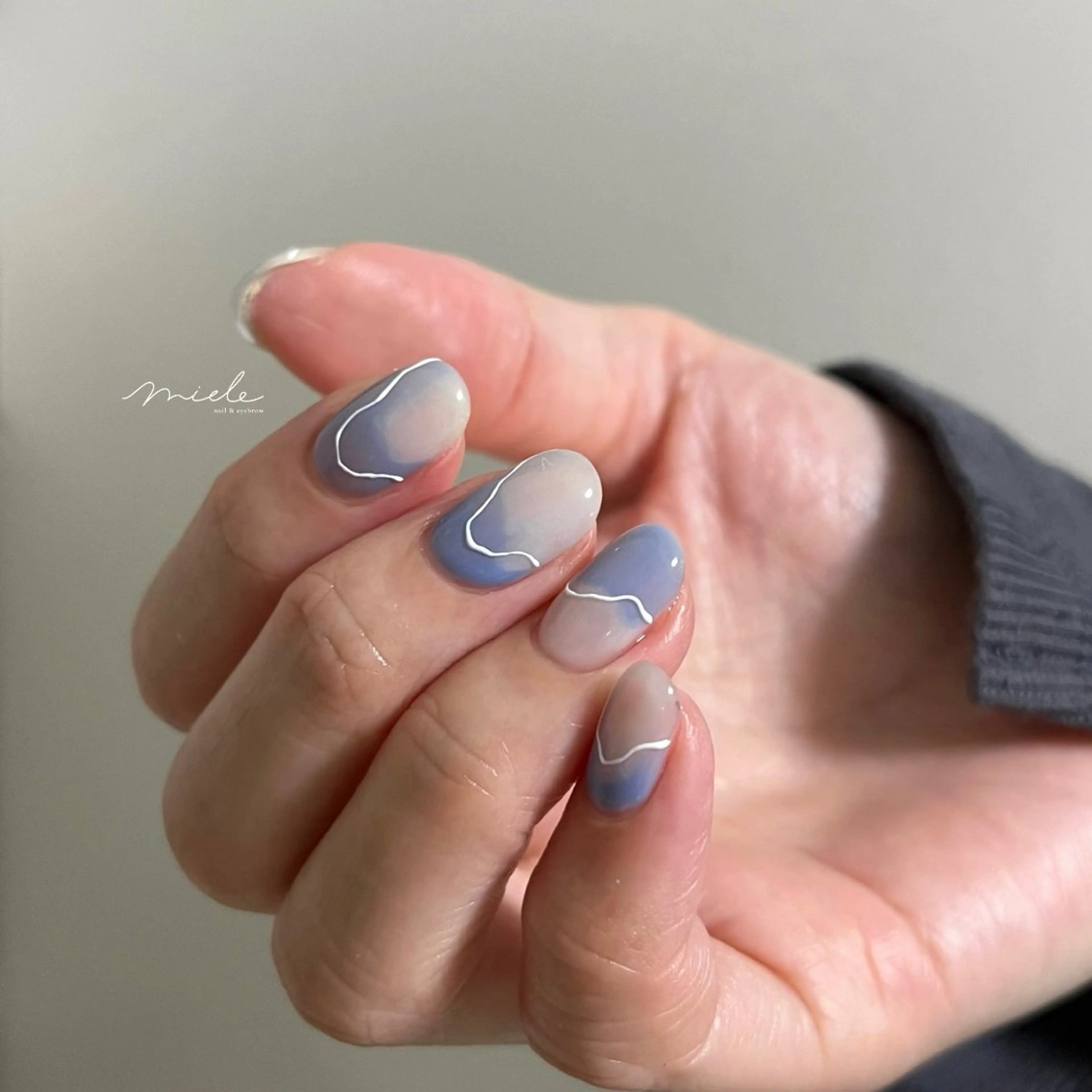 ネイル ハンドネイル miele【ミエレ】 シンプル一癖のネイルデザイン