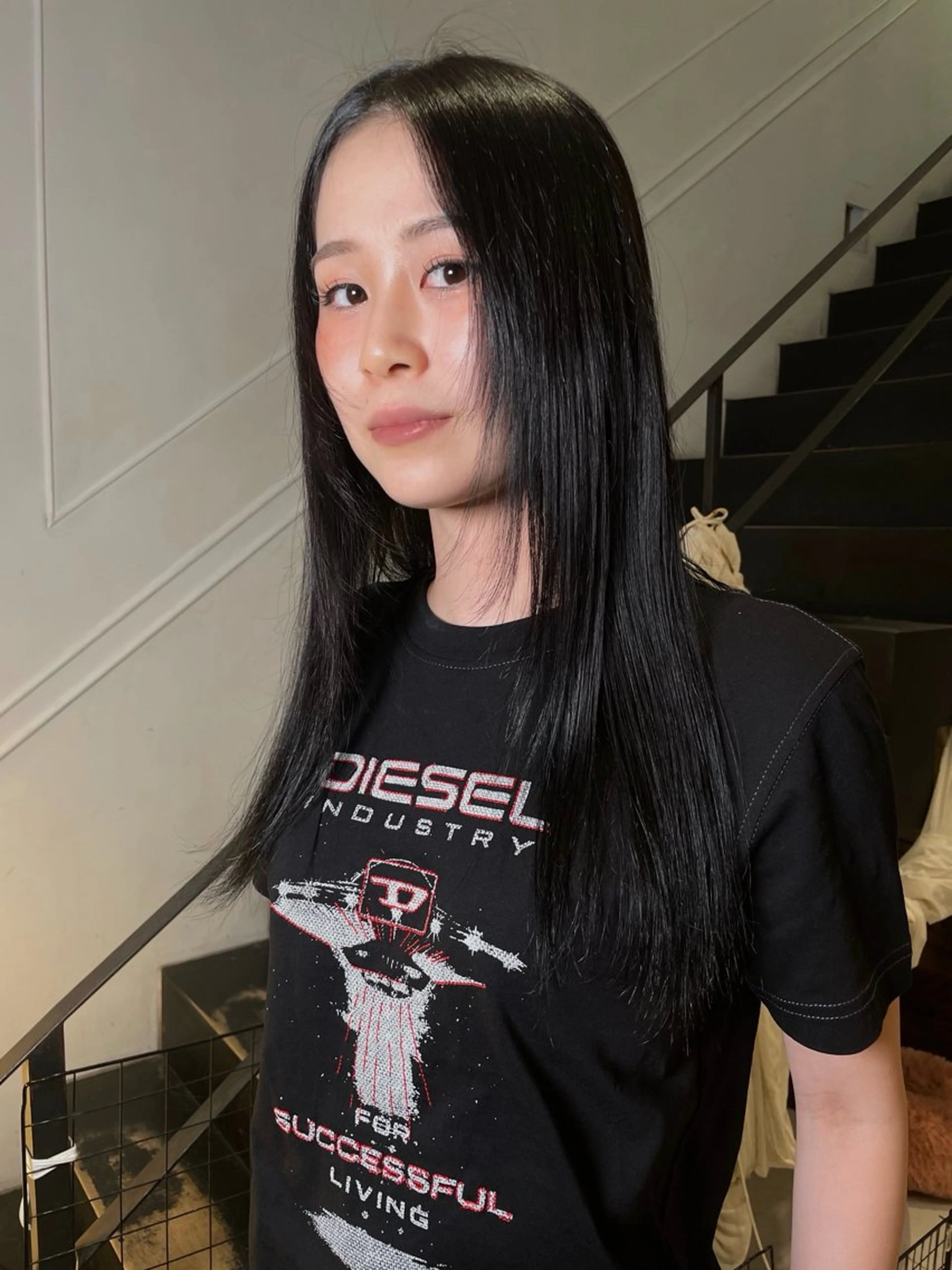 ロング カラー 太田 妃香/岡崎美容室のヘアスタイル