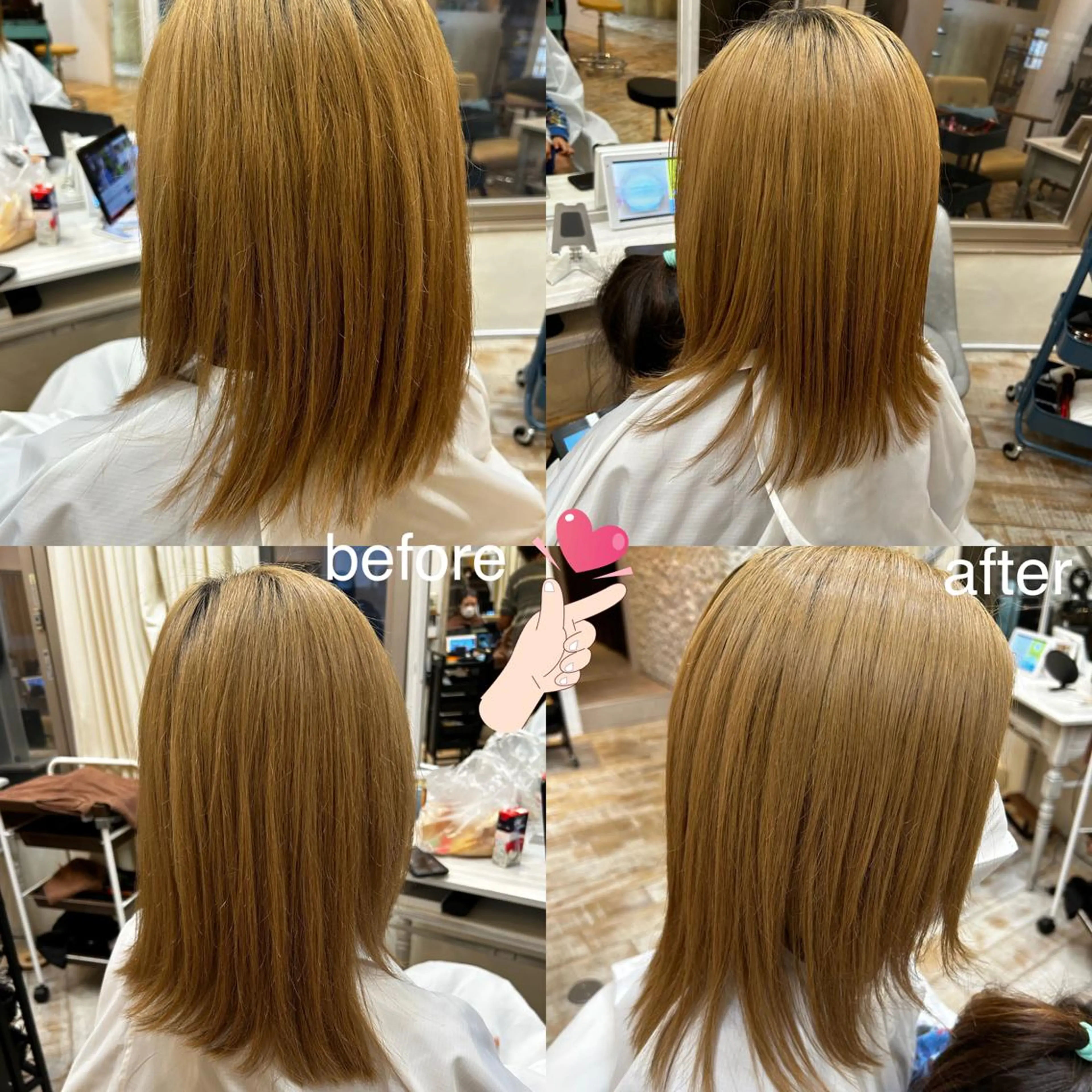 LOVED   BY DBEST所属・石川 由美子のヘアスタイル