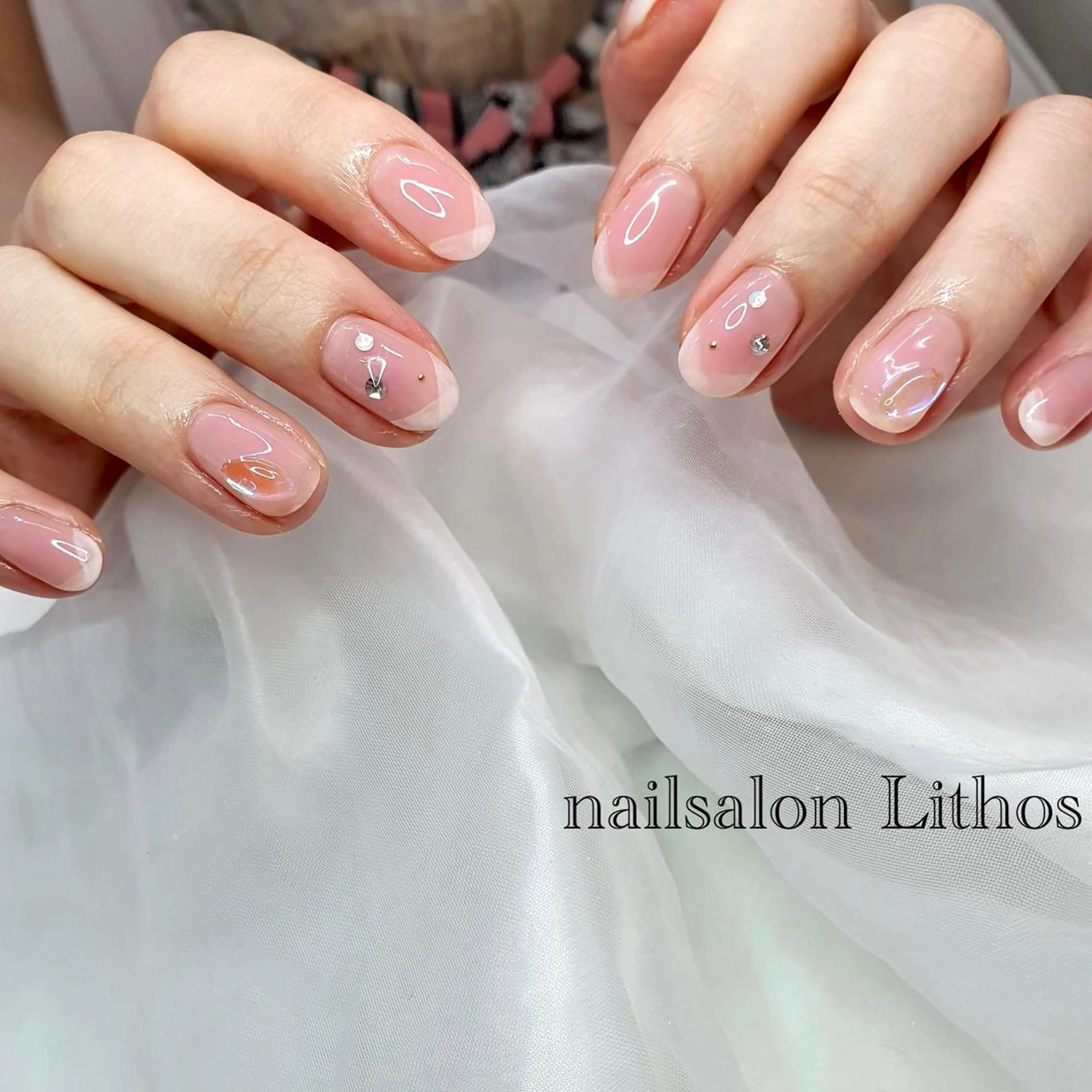 ネイル ハンドネイル nailsalon Lithos所属・nailsalon Recontreのネイルデザイン