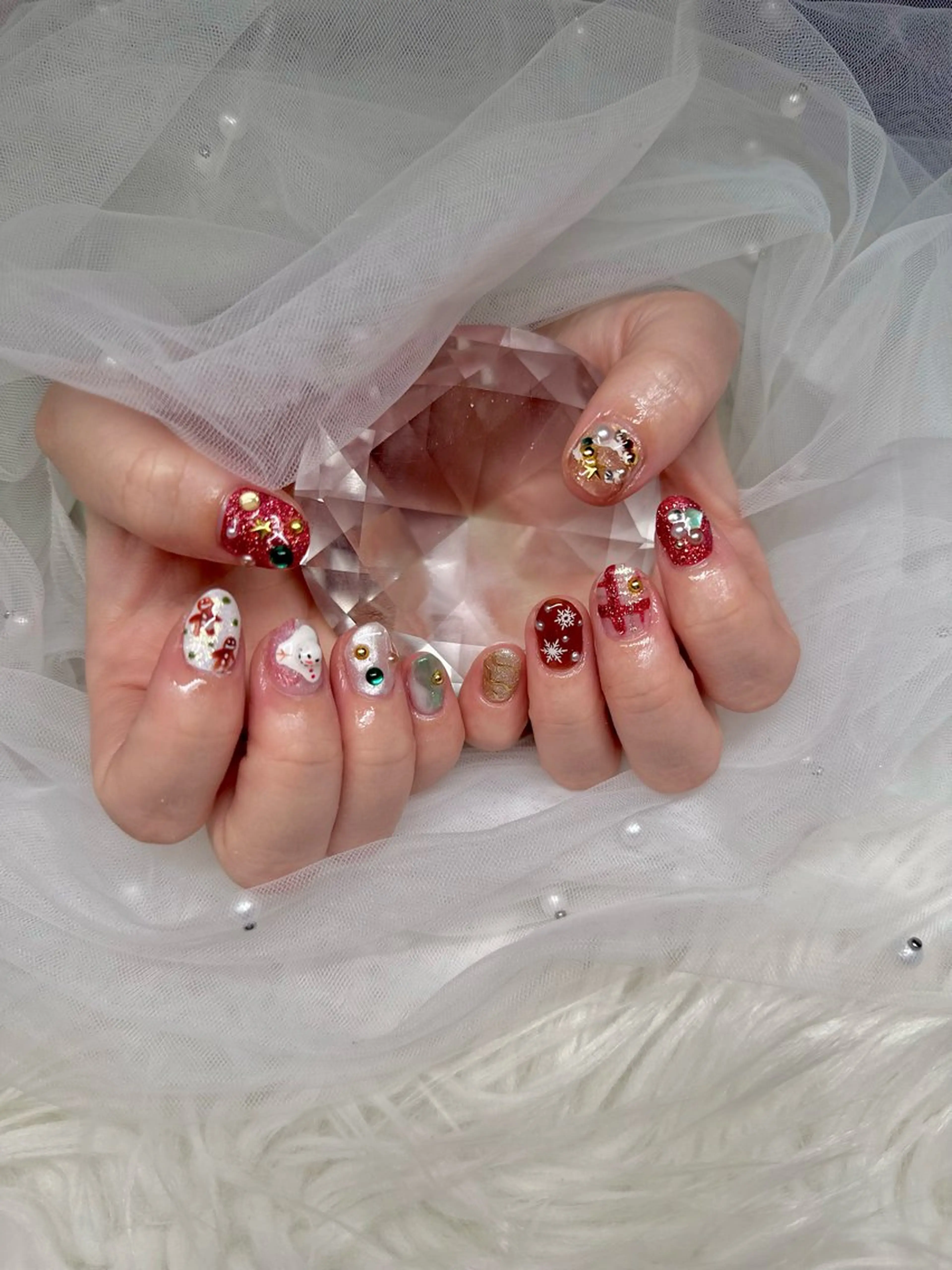 ネイル 冬ネイル JillNails Niinaのネイルデザイン
