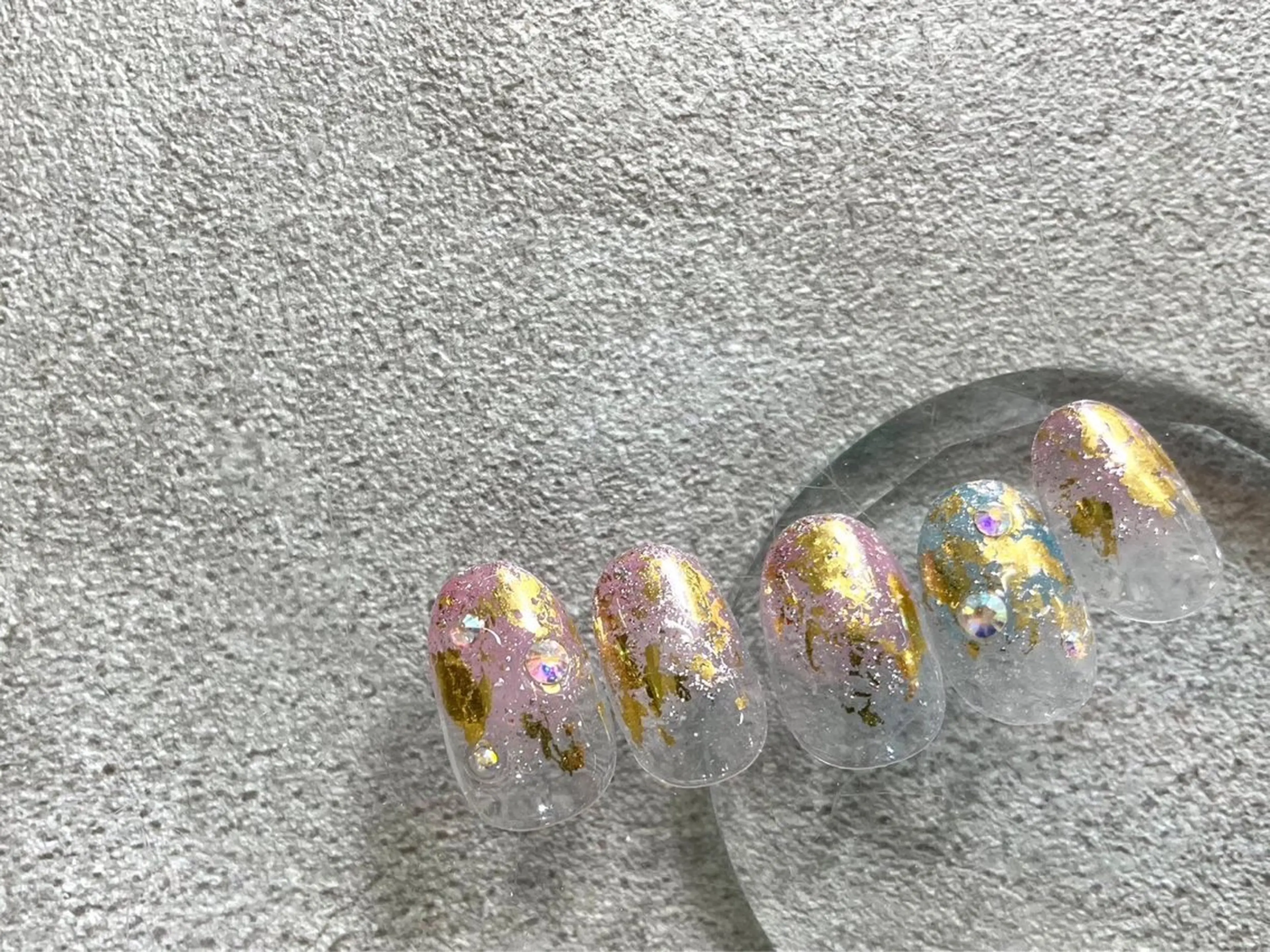 ネイル ⭐︎休業中の練習⭐︎ JNA認定講師髙橋のネイルデザイン