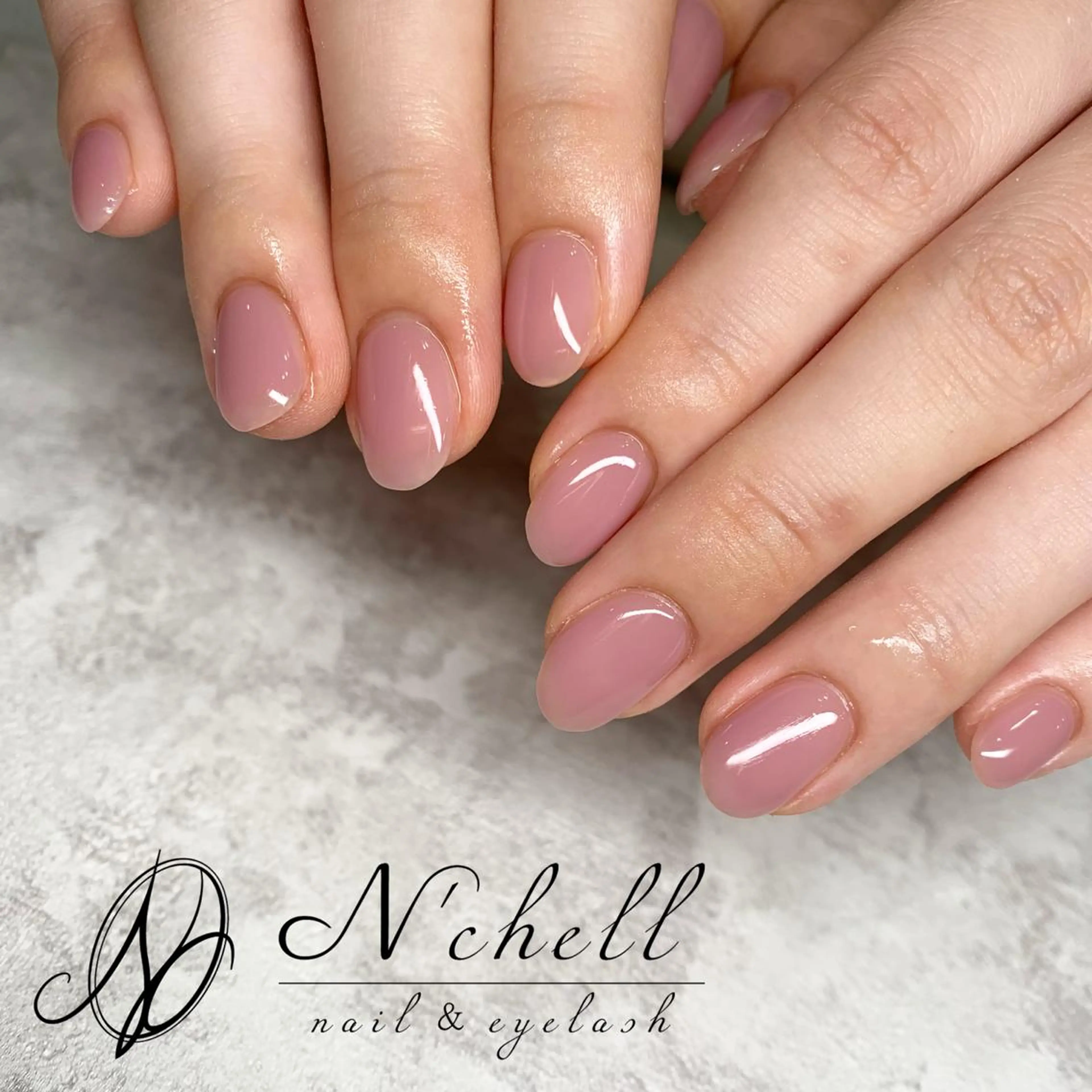 ネイル ワンカラーネイル シンプルネイル ハンドネイル Nailist Minekiのネイルデザイン