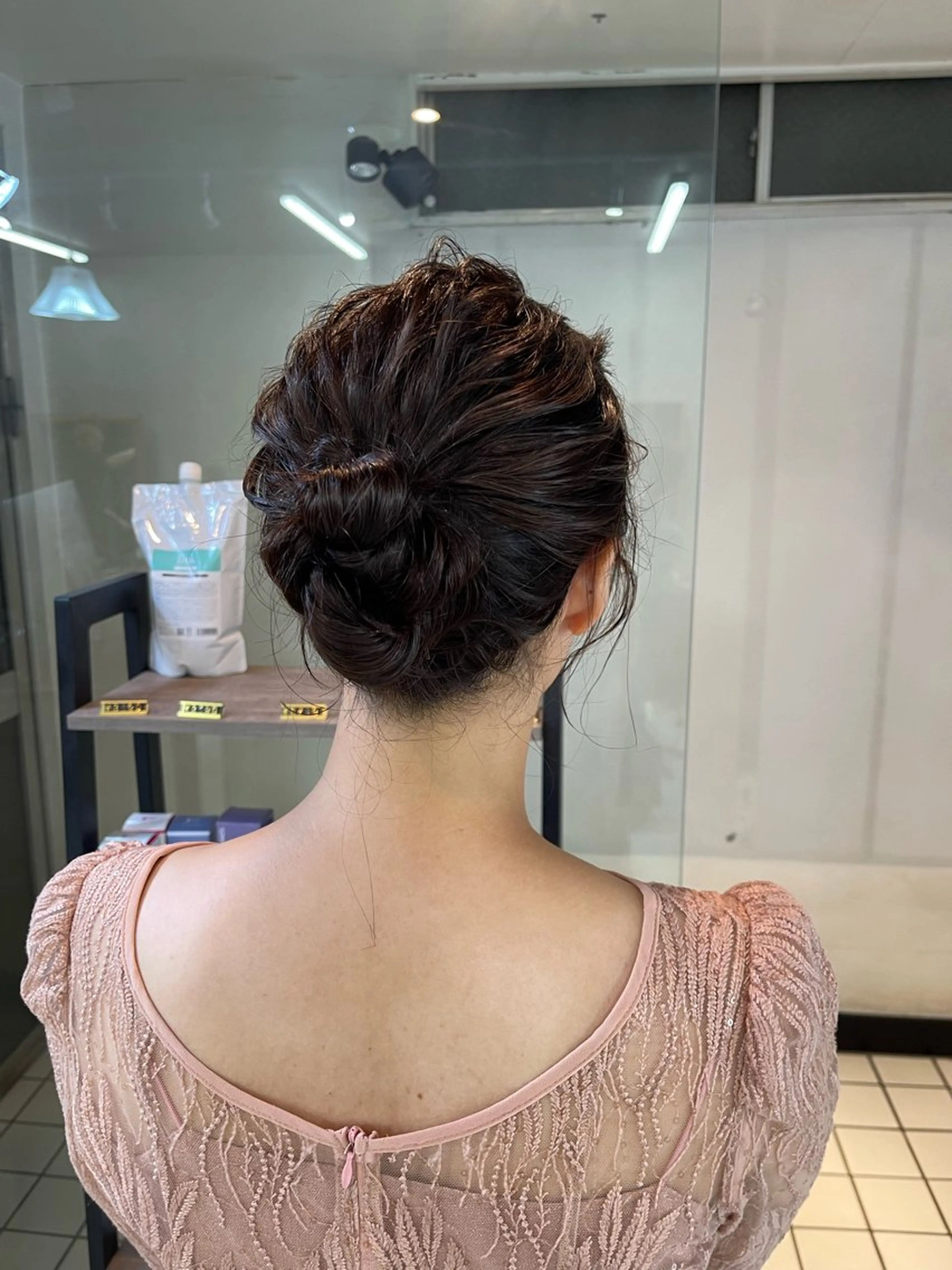 ミディアム ヘアセット Colore（コローレ）所属・顔タイプ/ダブルカラ ー/りりかのその他イメージ