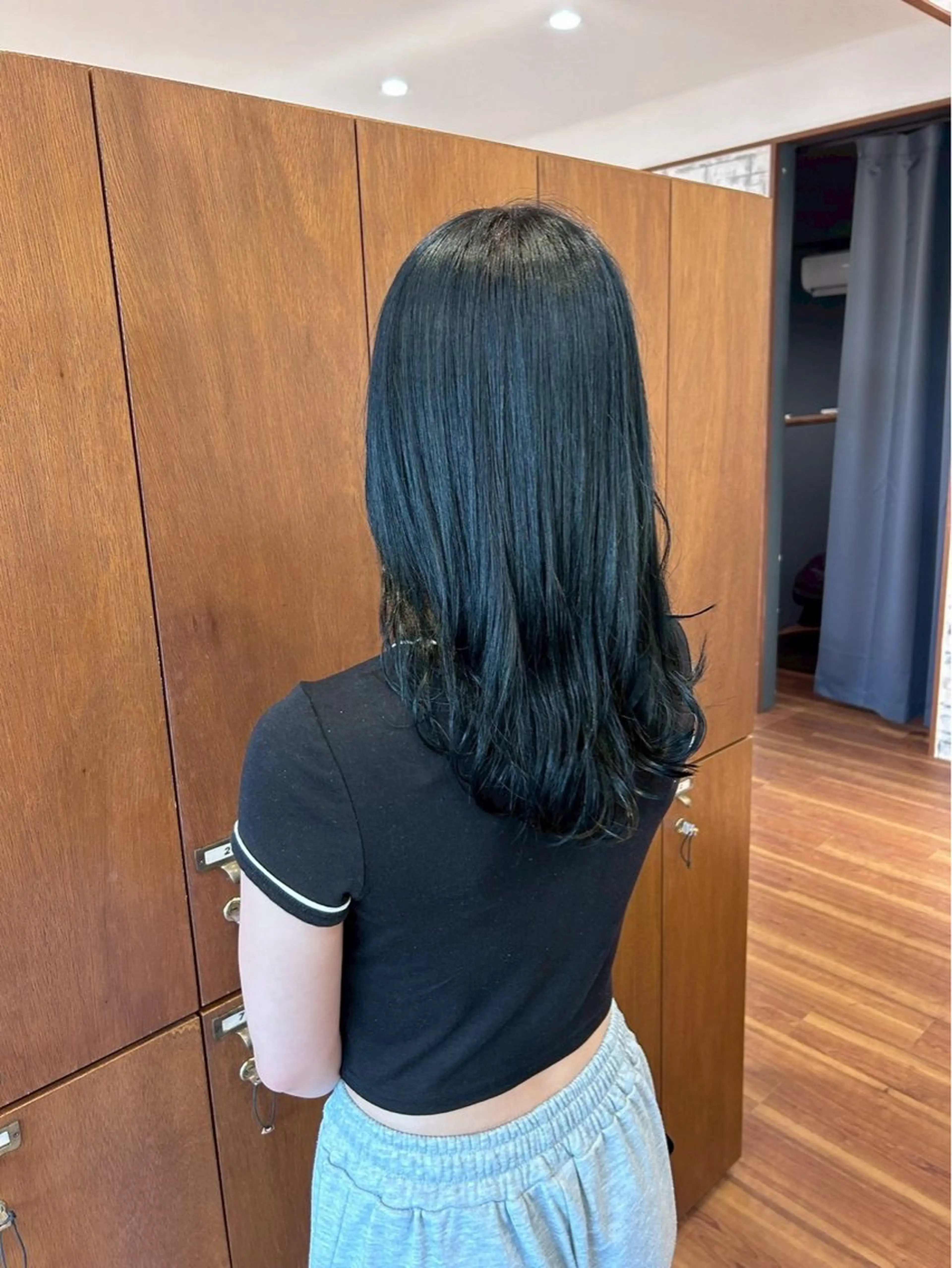 セミロング ワンカラー💓 豊橋/まおのヘアスタイル