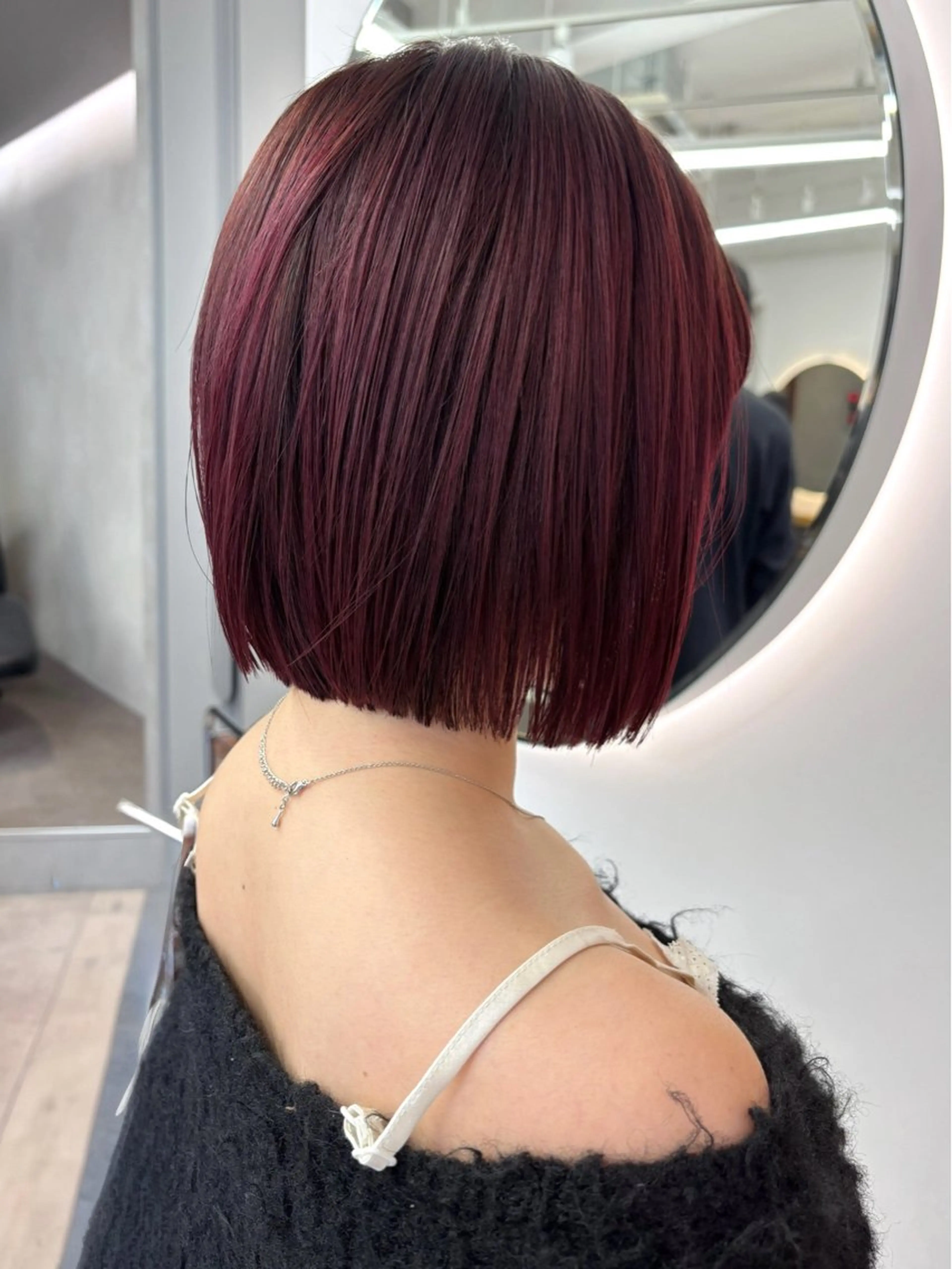 ショート カット ヘアカラー トリートメント ボブ/透明感カラー/ 似合わせ🌿高田知那のヘアスタイル