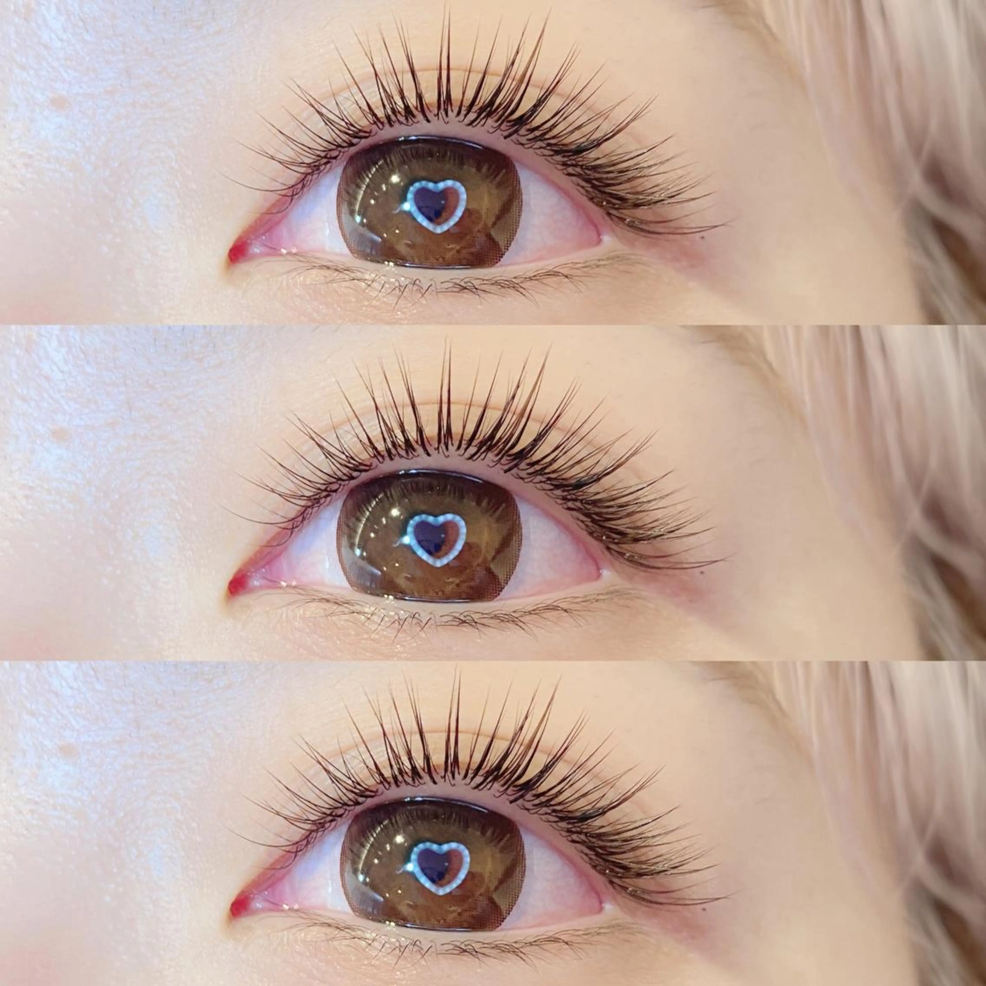 マツエク・マツパ カラーマツエク Jカール セーブル マツエク in my room ᙏ̤̬AKANEのマツエク・マツパデザイン