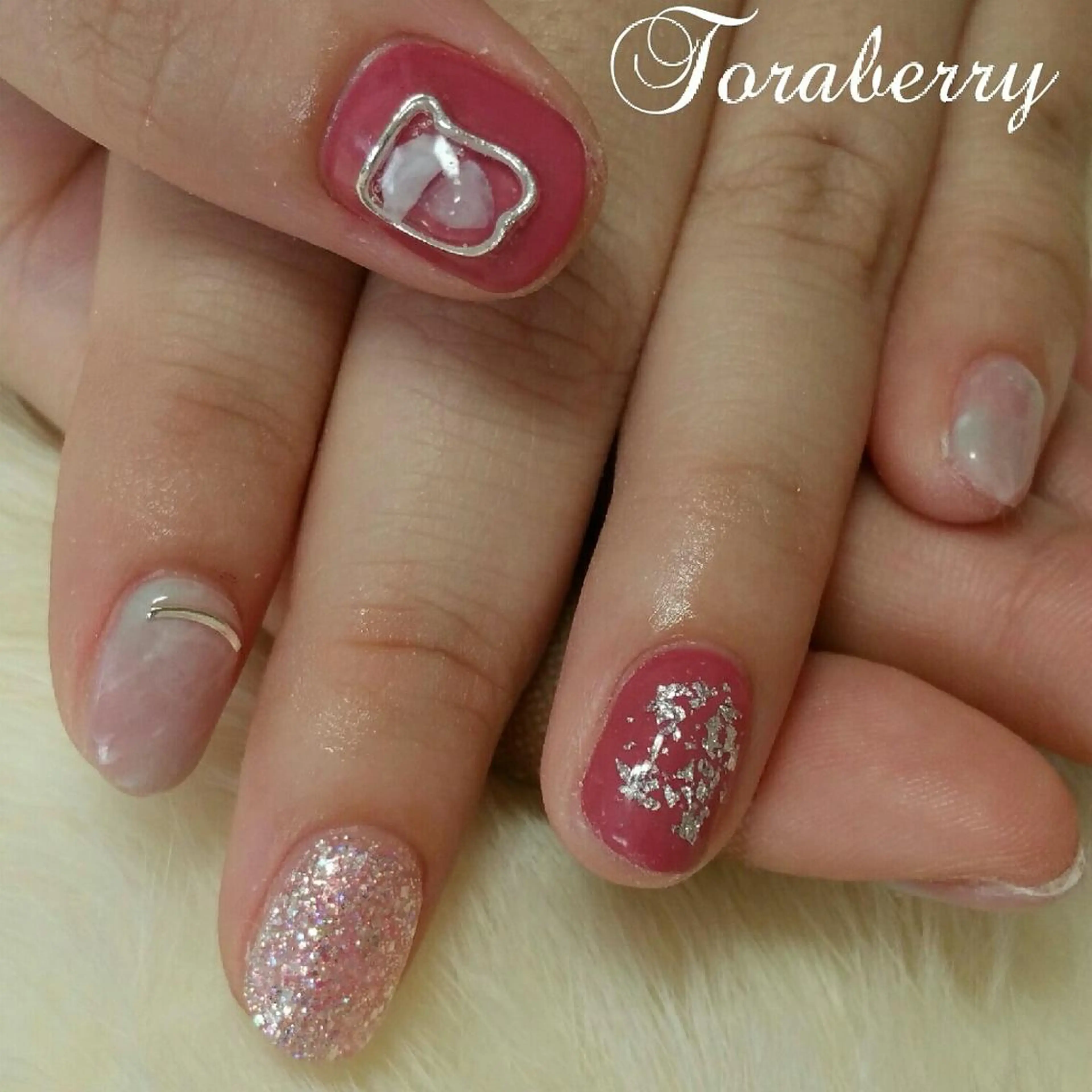 ネイル ワンカラーネイル ハンドネイル ネイリスト なつみのネイルデザイン