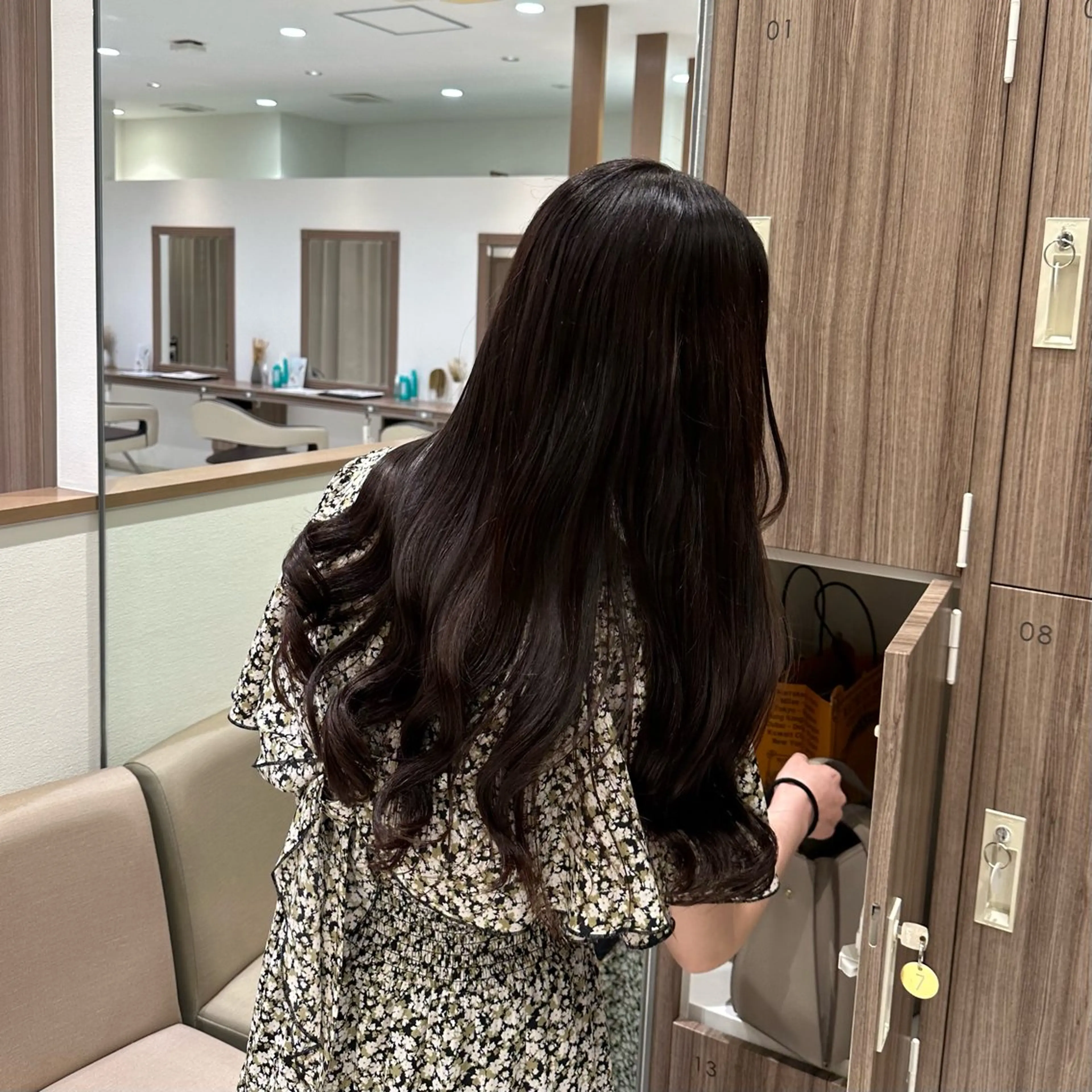 ロング カラー ヘアカラー 𓍯暖色/韓国風 田中沙羅‎𓍯のヘアスタイル