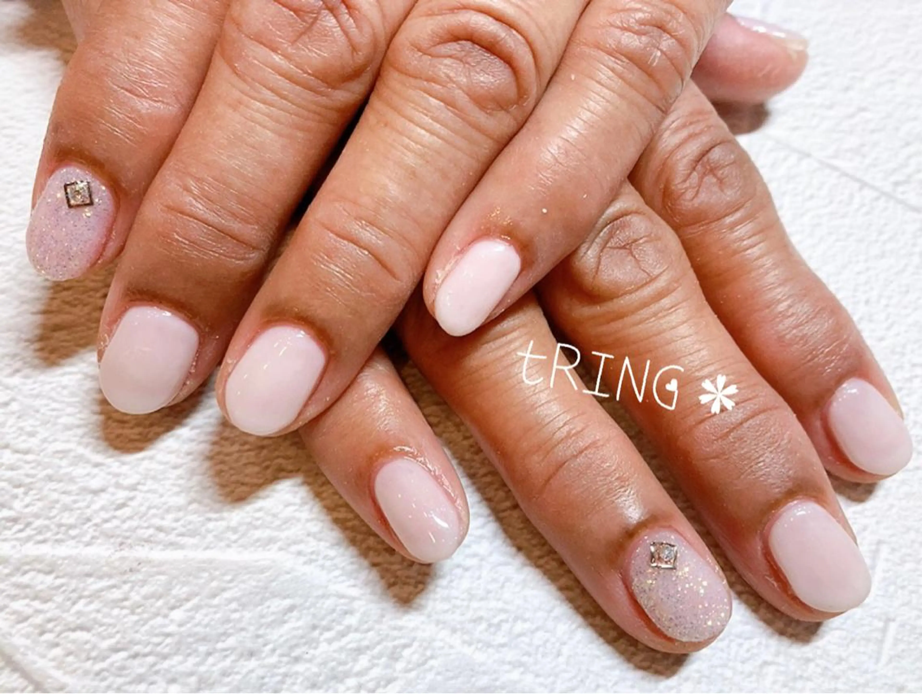 ネイル ハンドネイル tRING＊ しいの木台のネイルデザイン