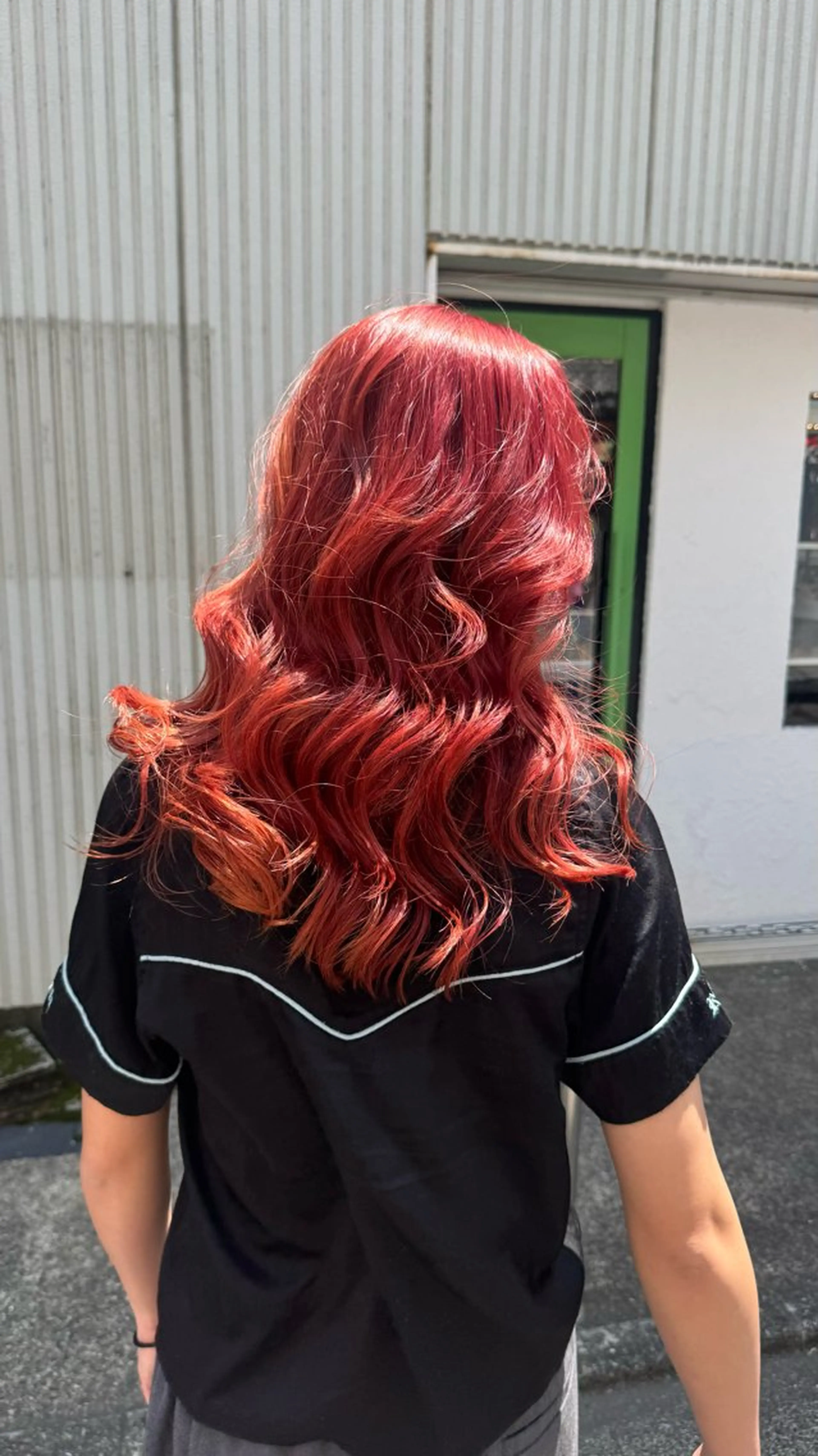 セミロング ジャンクロードビギン 下北沢店所属・RUNA/ バレイヤージュカラーのヘアスタイル