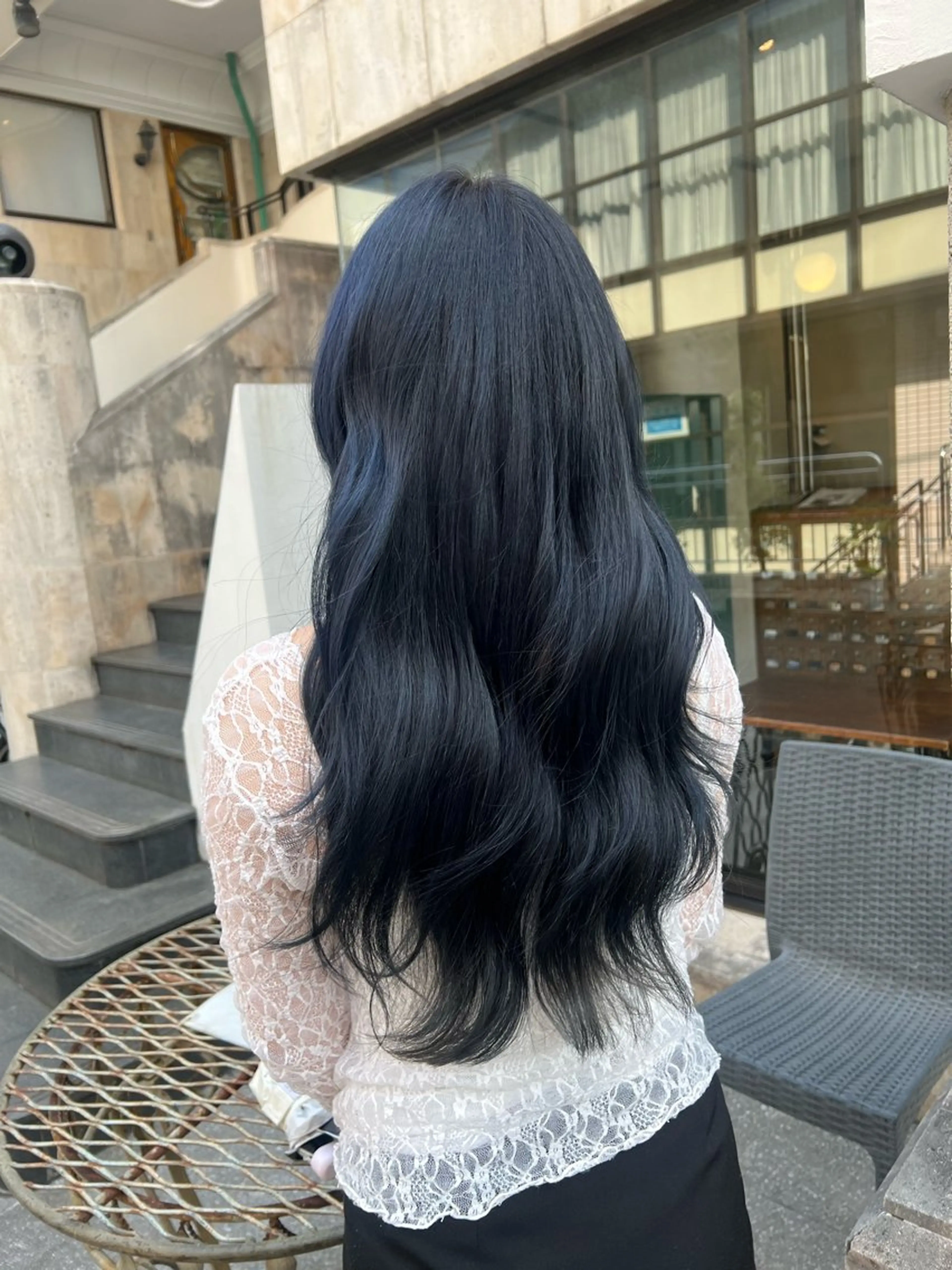 ロング カラー カット ヘアカラー トリートメント 赤みゼロ/透明感 カラー🌿KANTAのヘアスタイル