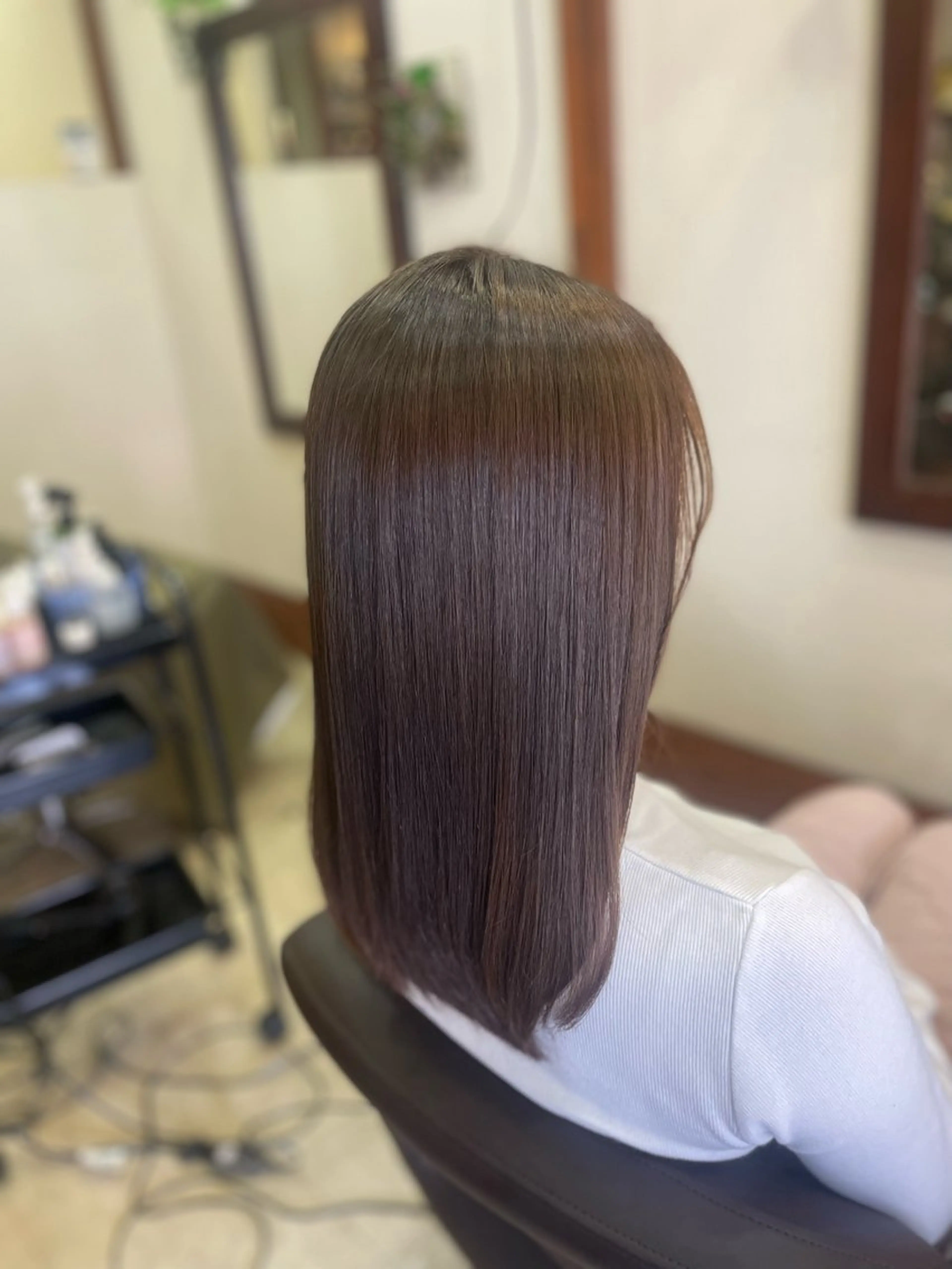 【平日限定】前髪カット＋ケアカラー＋5stepSPトリートメントの写真