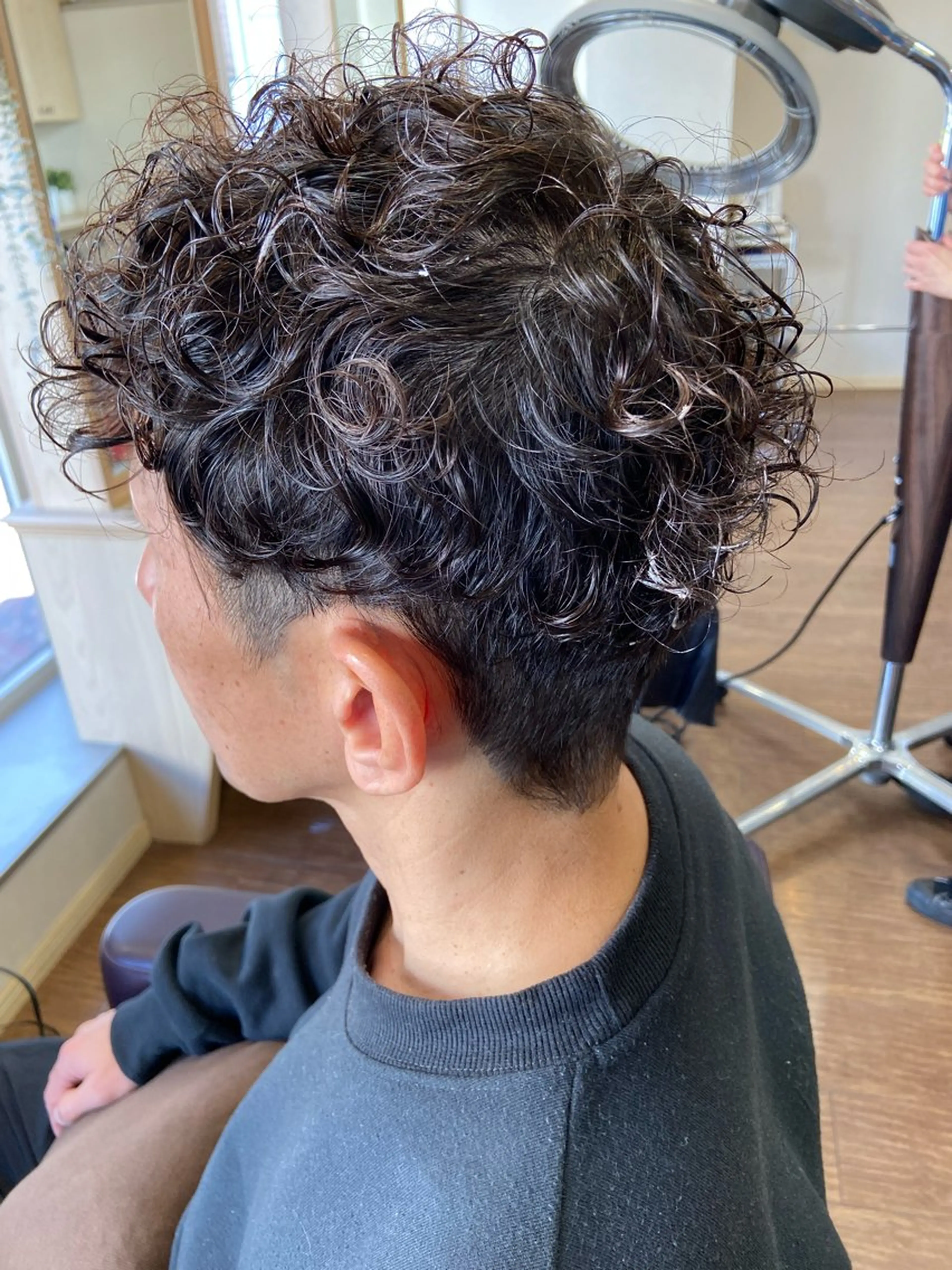 ショート カット パーマ VISAGE   join所属・コバヤシ ユウスケのヘアスタイル