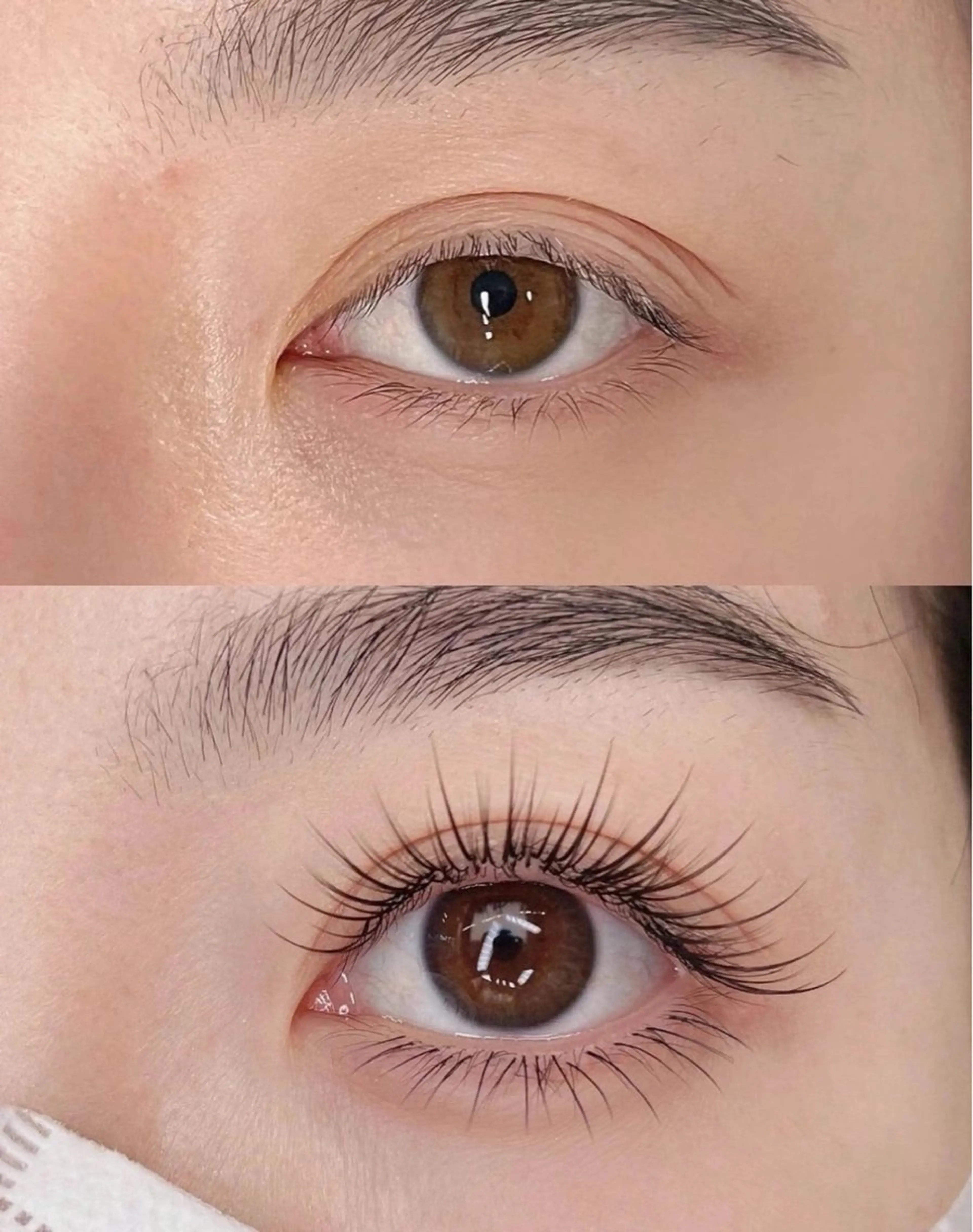 下まつげエクステ 20本の写真