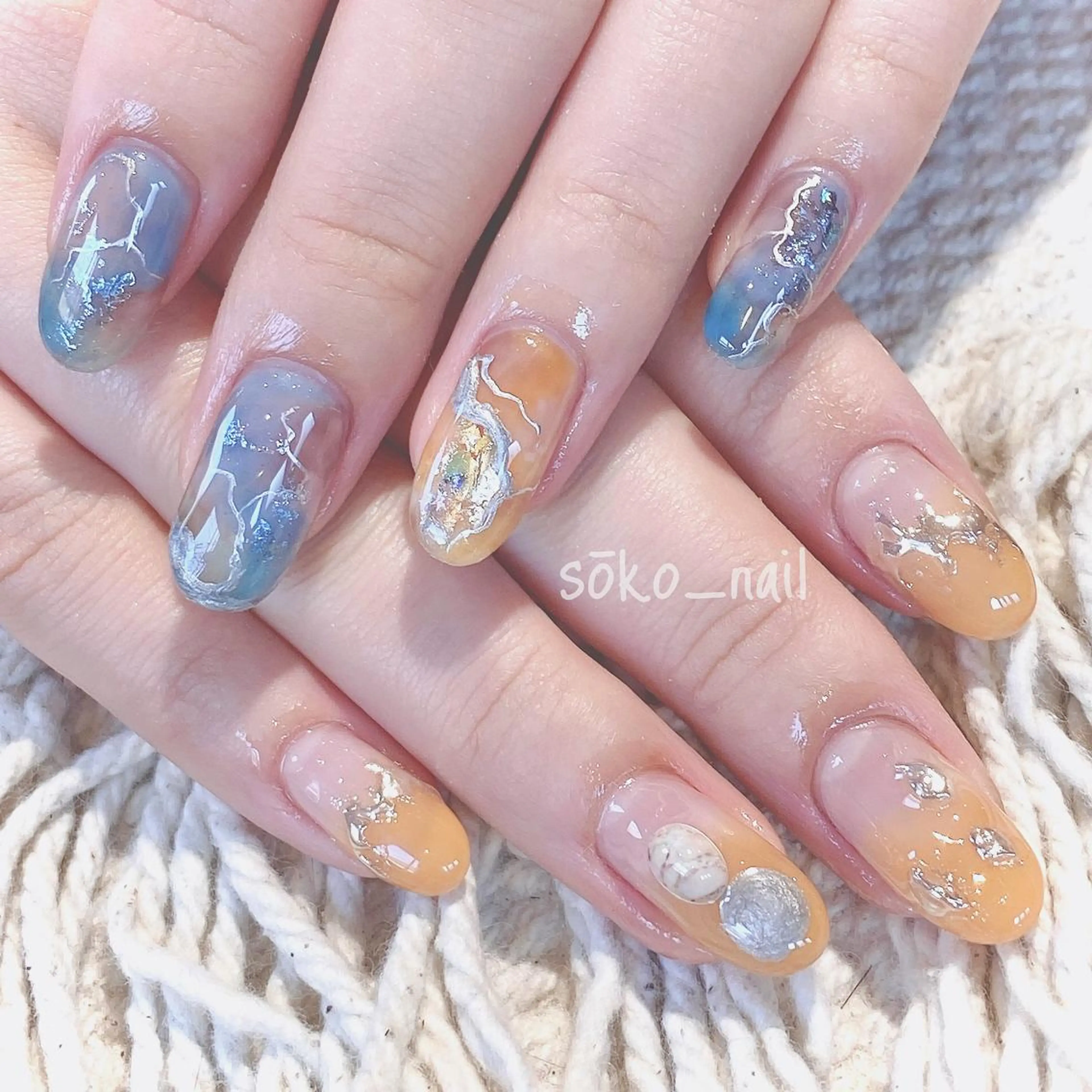 ネイル ハンドネイル sōko Hair&Nail Salon所属・megu  / sōko nailのネイルデザイン