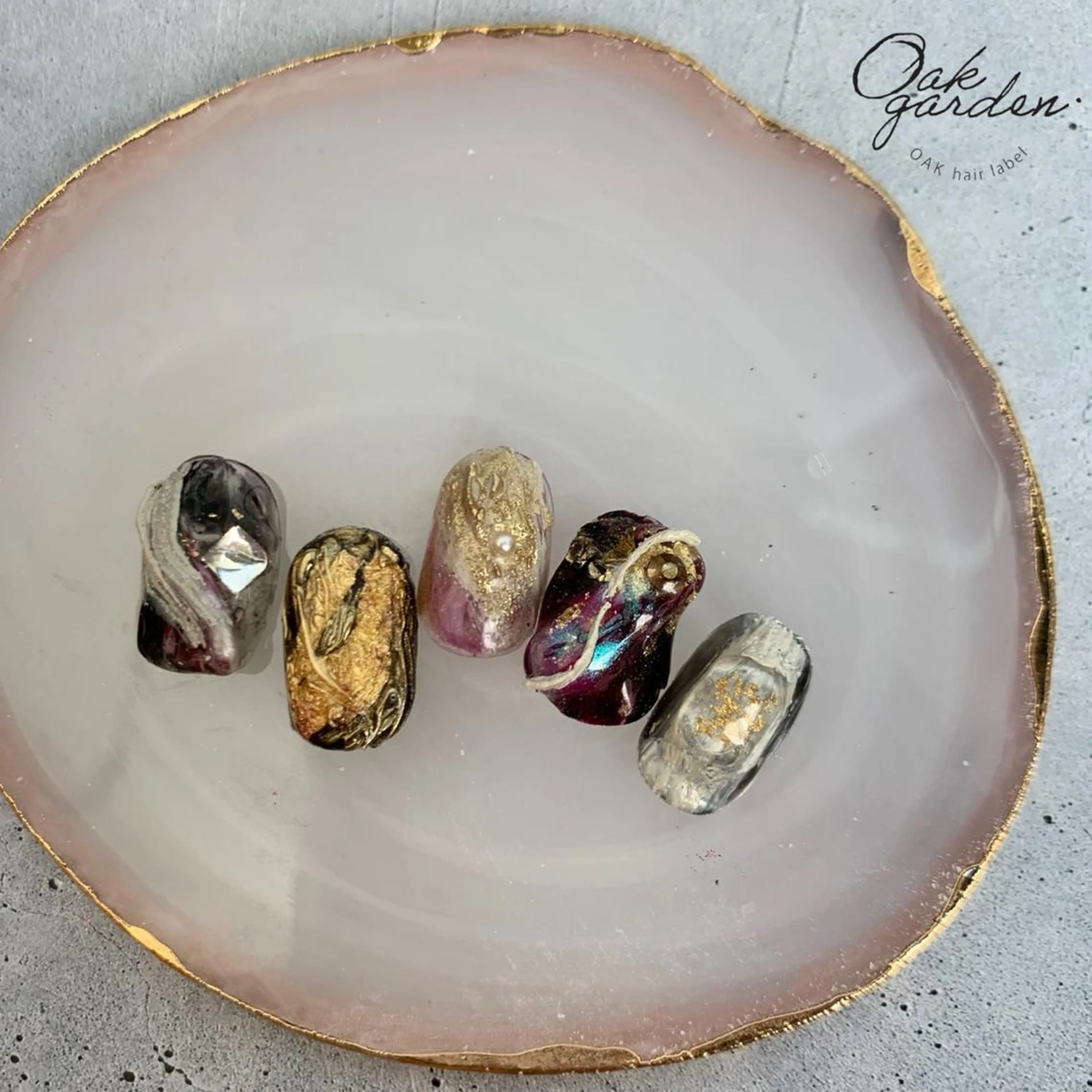 ネイル 卒業式 ハンドネイル nailist Chisakiのネイルデザイン