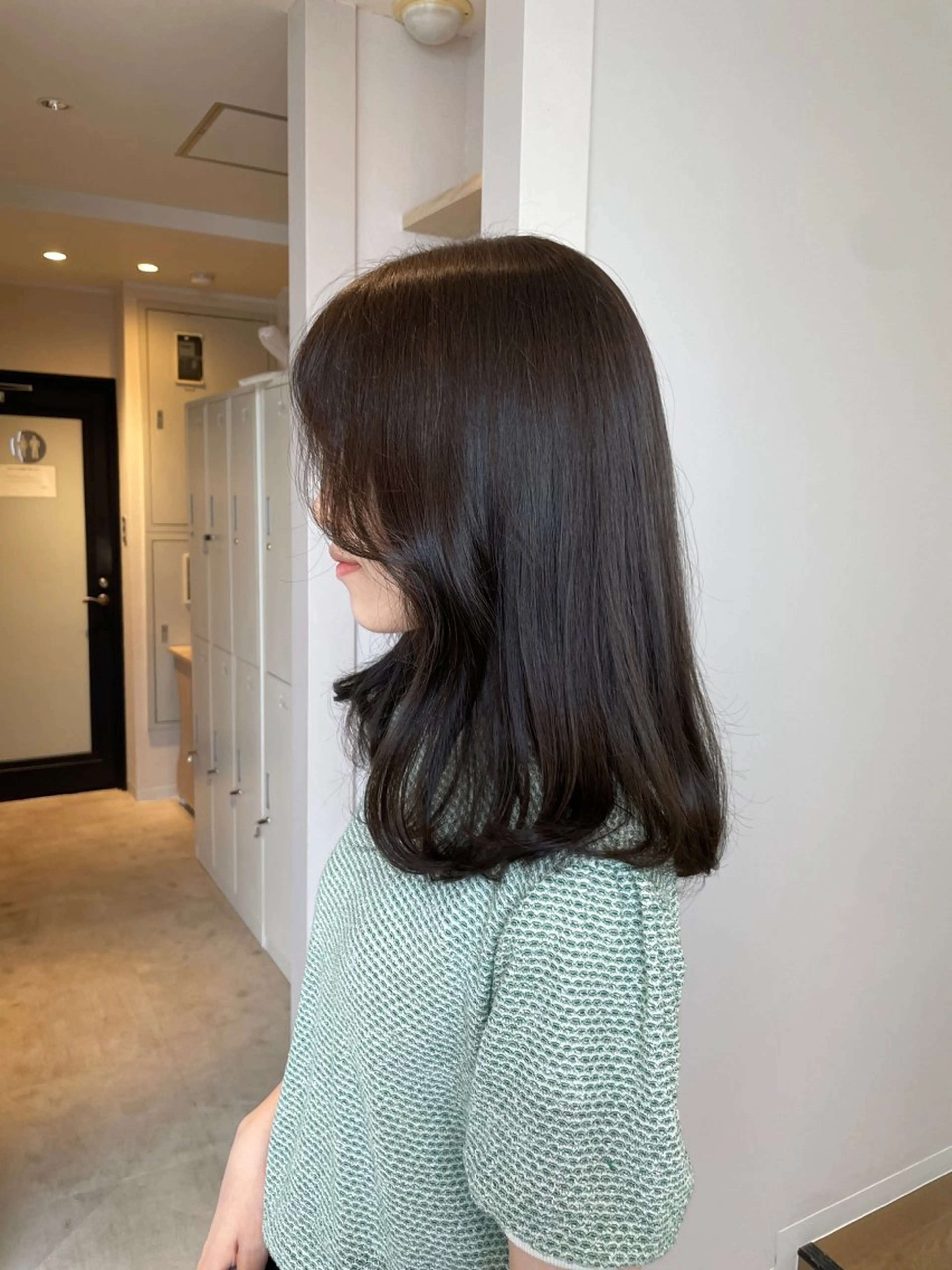 似合わせカット+ oggi ottoショートスパの写真