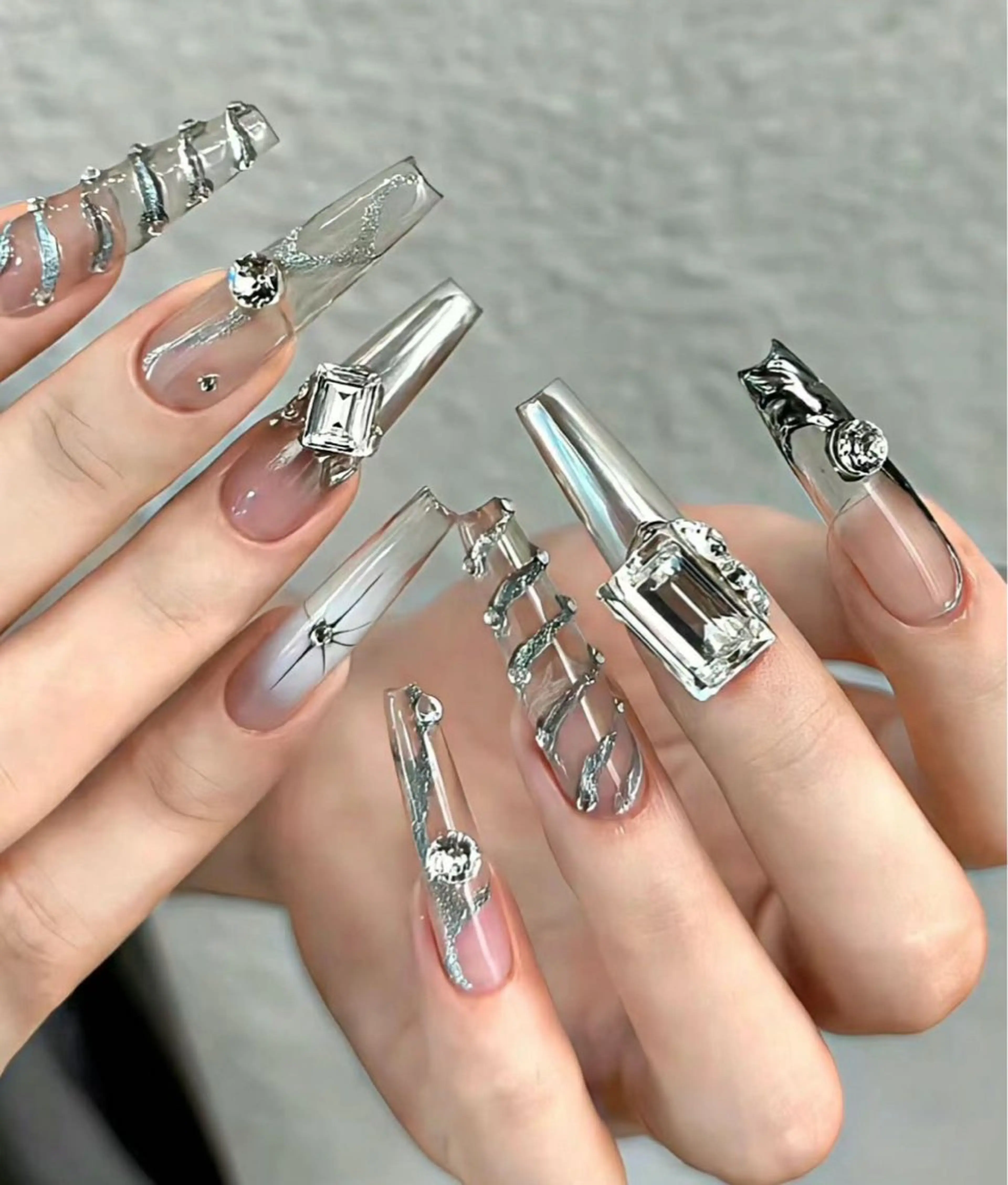 【長さだし10本】Hand 8本デザイン放題の写真