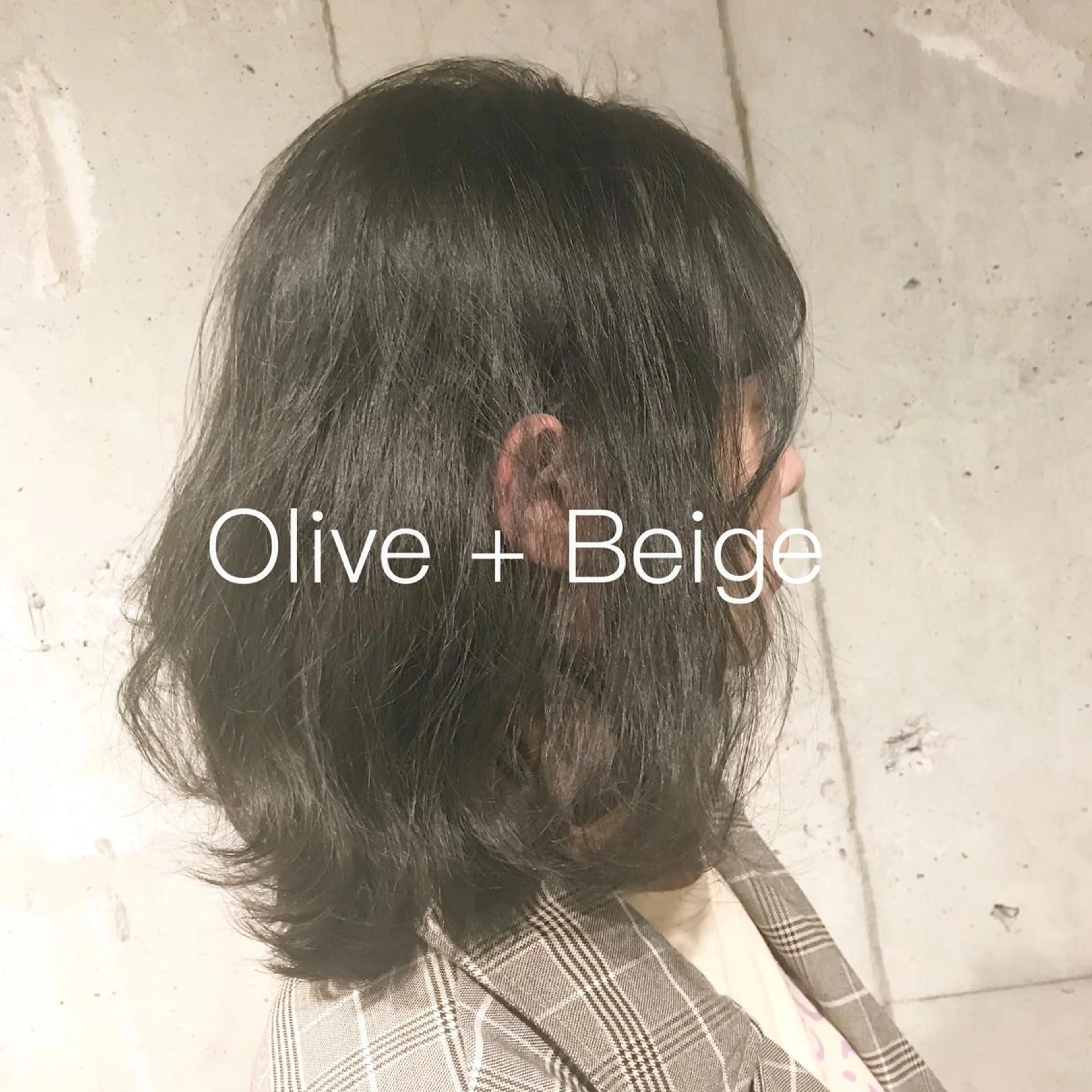 ミディアム カラー ヘアアレンジ TONE所属・透明感カラー/ 韓国ヘア/縮毛矯正のヘアスタイル