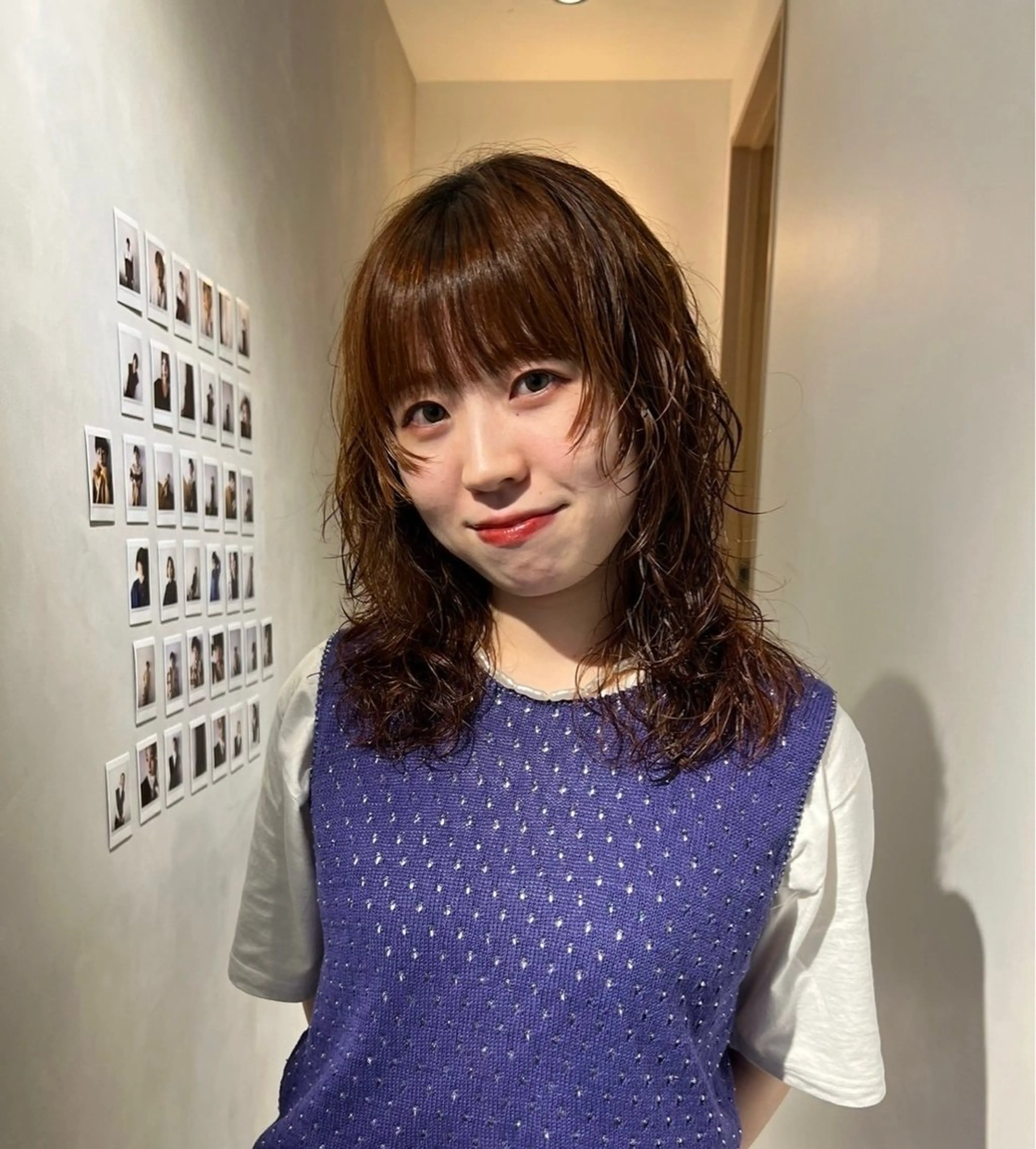 ロング パーマ FILMS 田町芝浦所属・カットイルミナカラー ひより FILMSのヘアスタイル