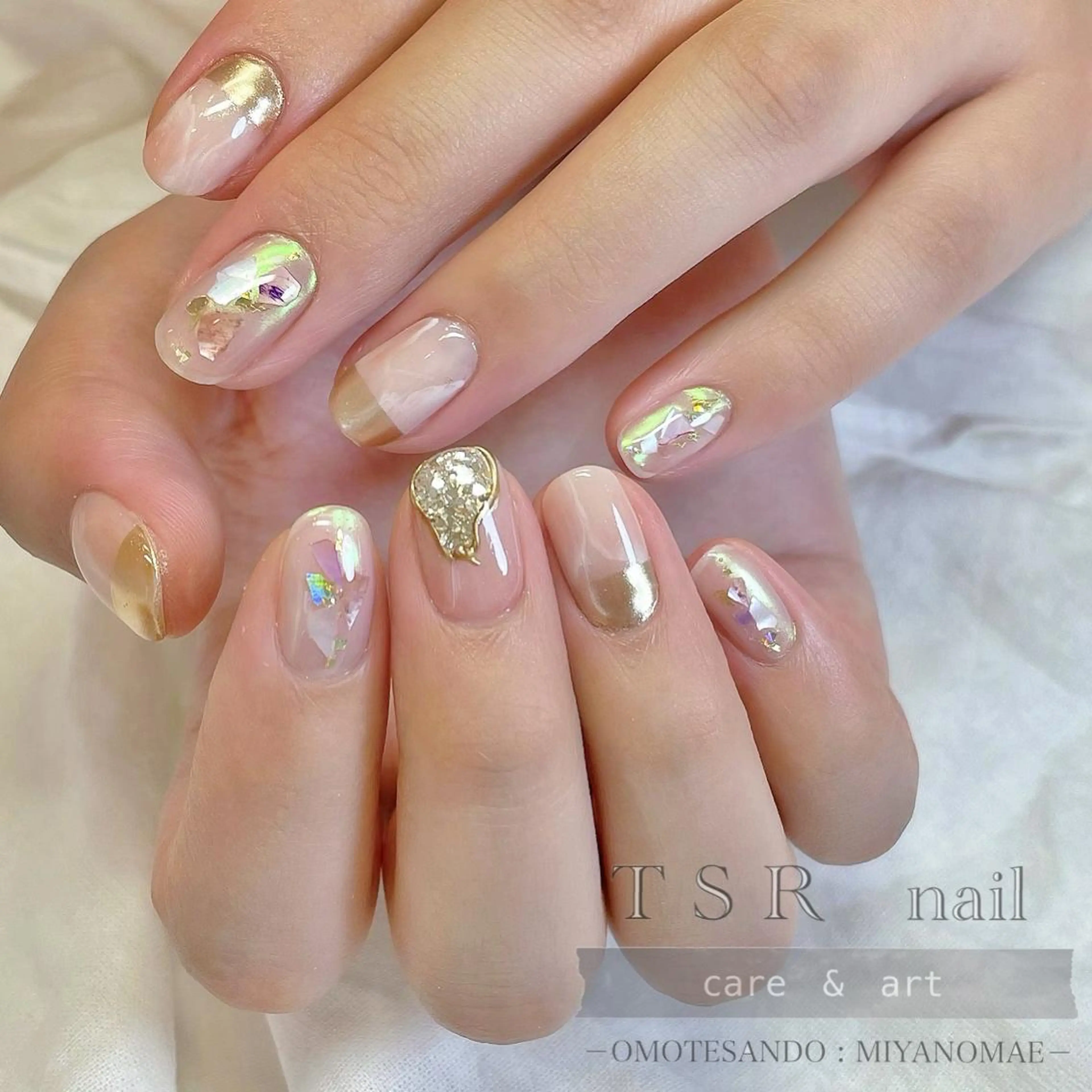 ネイル 爪咲 りり花のネイルデザイン