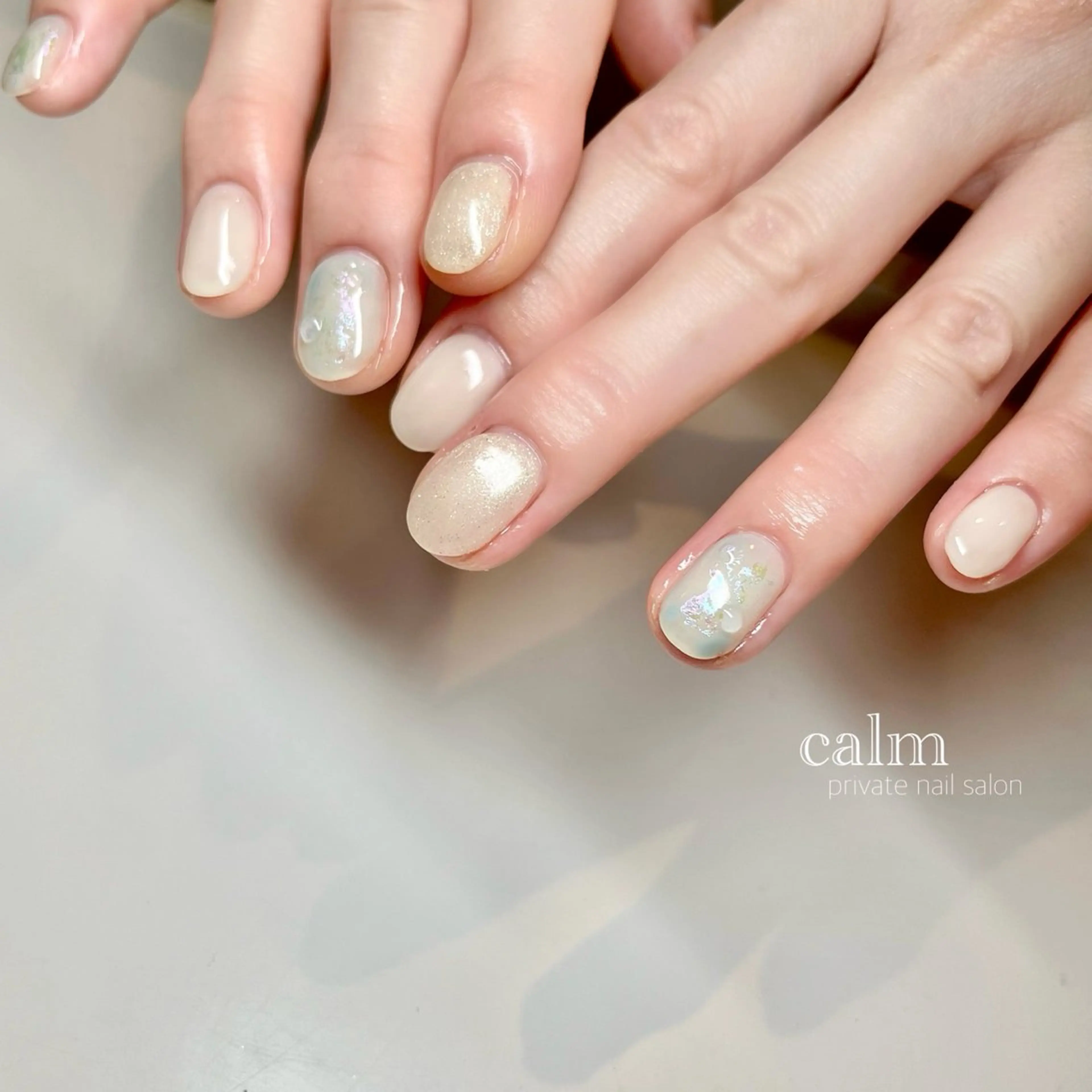 ネイル ハンドネイル calm 〔ｶｰﾑ〕のネイルデザイン