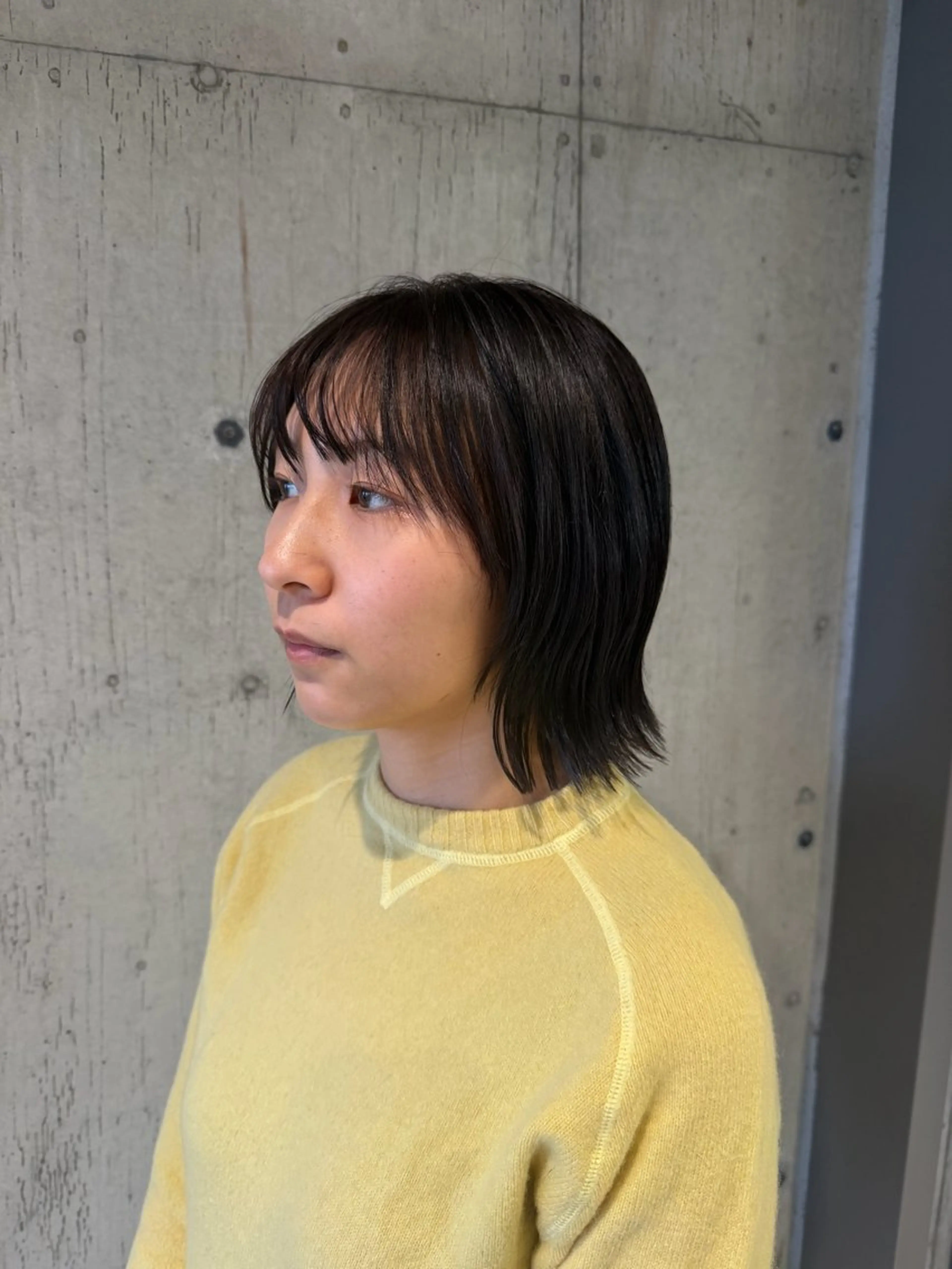 ミディアム カラー ヘアアレンジ カット ヘアカラー トリートメント 美髪・レイヤー ボブ・リクト💥のヘアスタイル