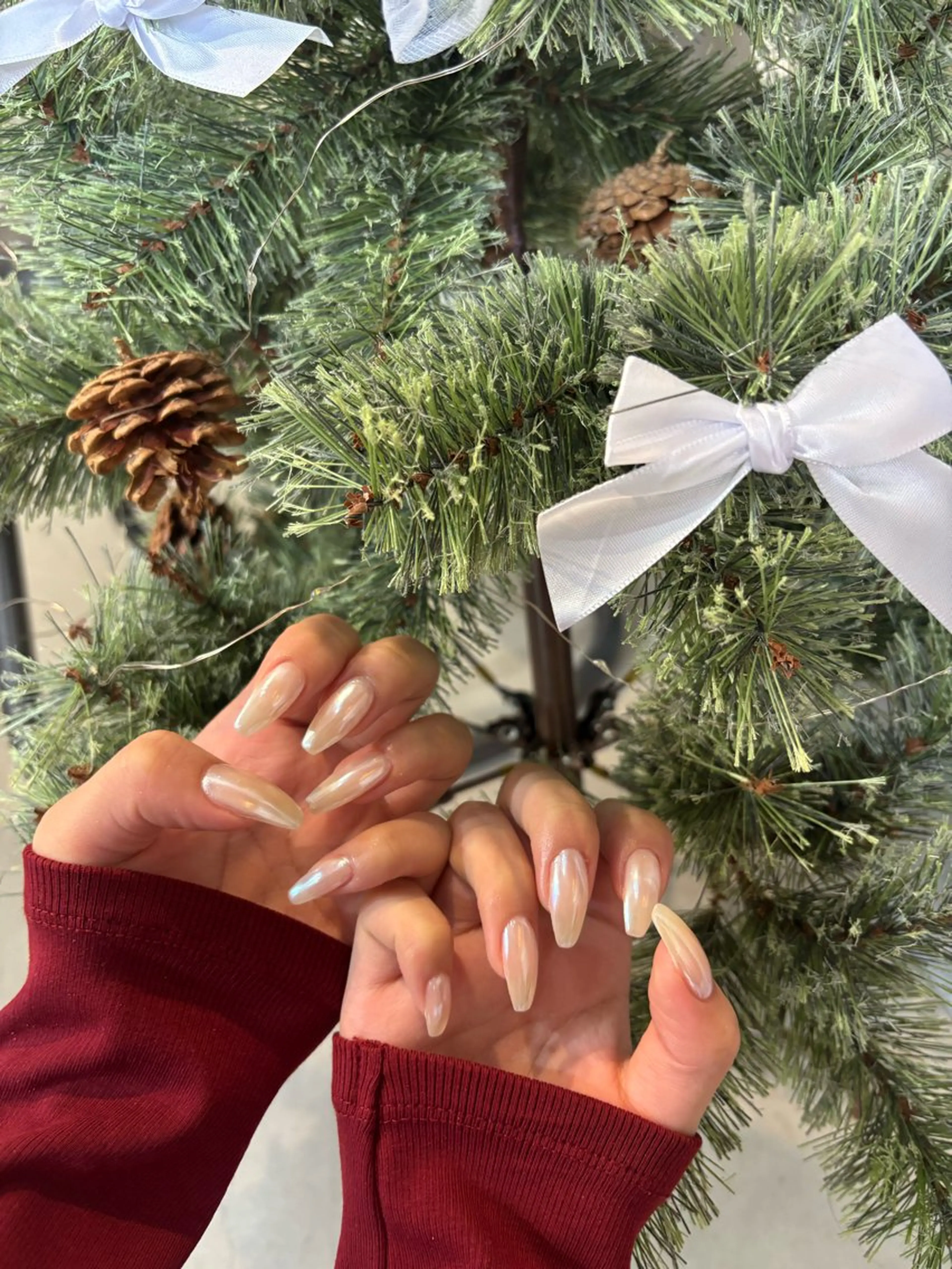 ハンド　マグネット/ミラー/フラッシュ《ベースカラーあり》の写真