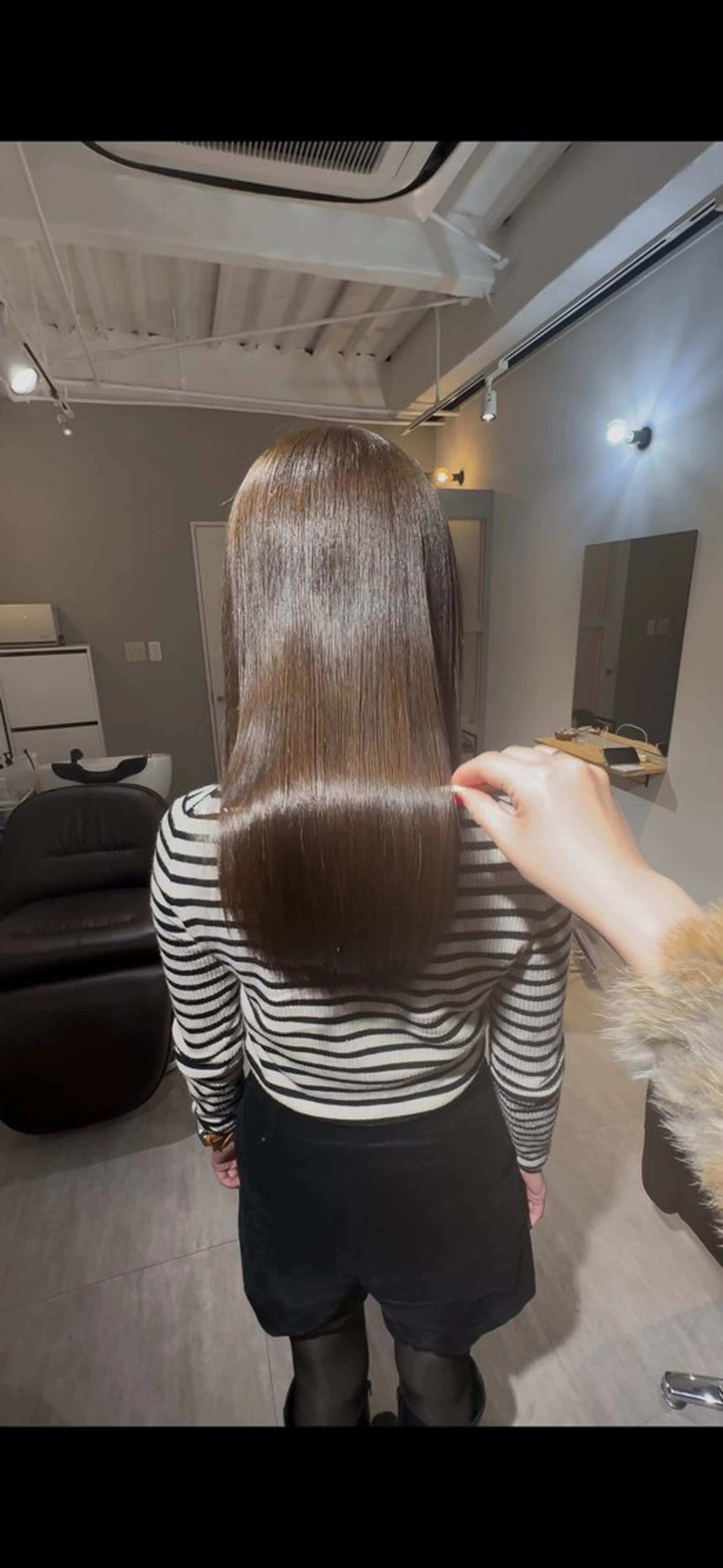 縮毛矯正 Asuka/髪質改善 /カラー/ヘアセットのヘアスタイル