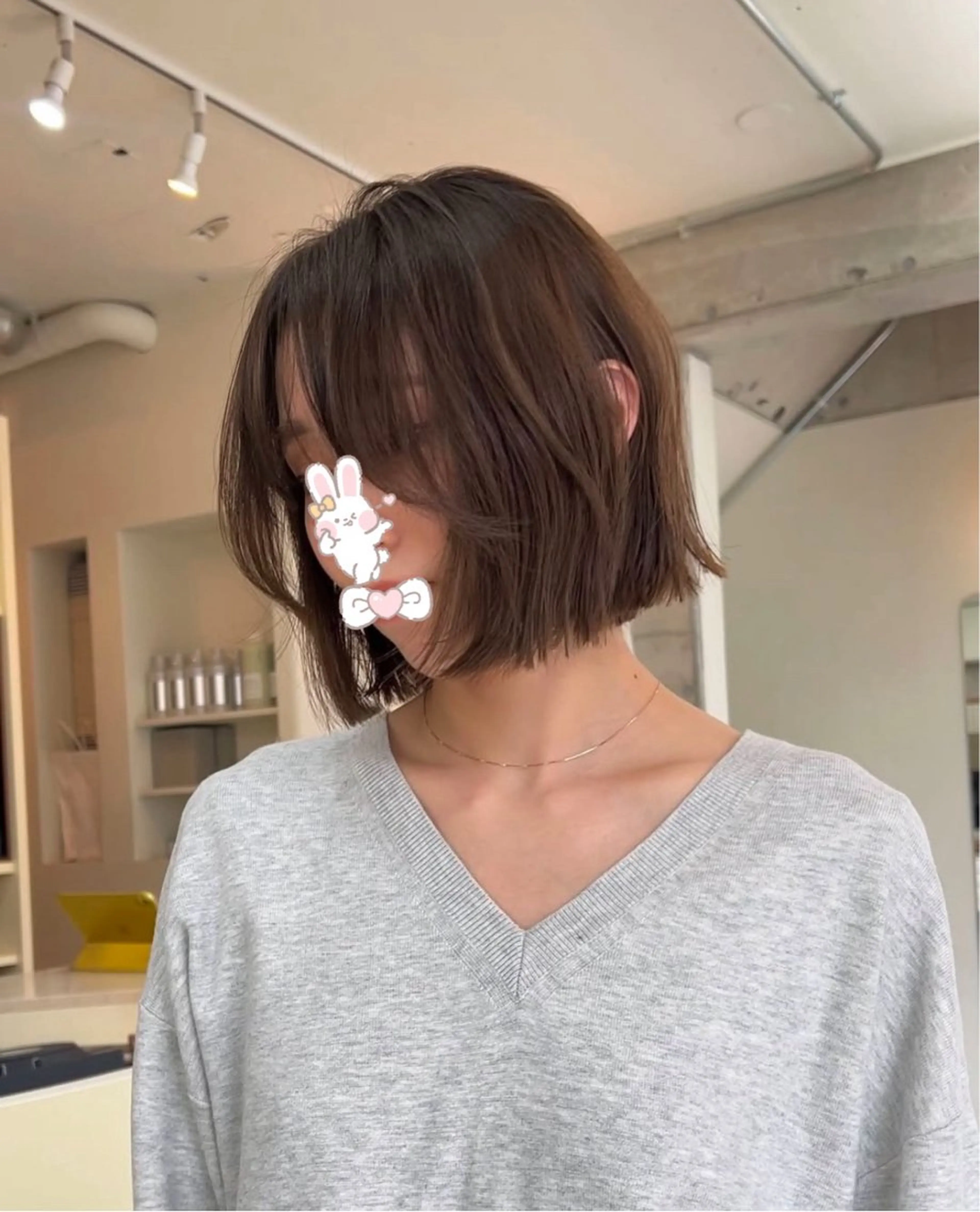 【お得🉐な限定価格】切りっぱなしボブ✂️バックショットモデル✨ 8400円→2000円※詳細ありの写真