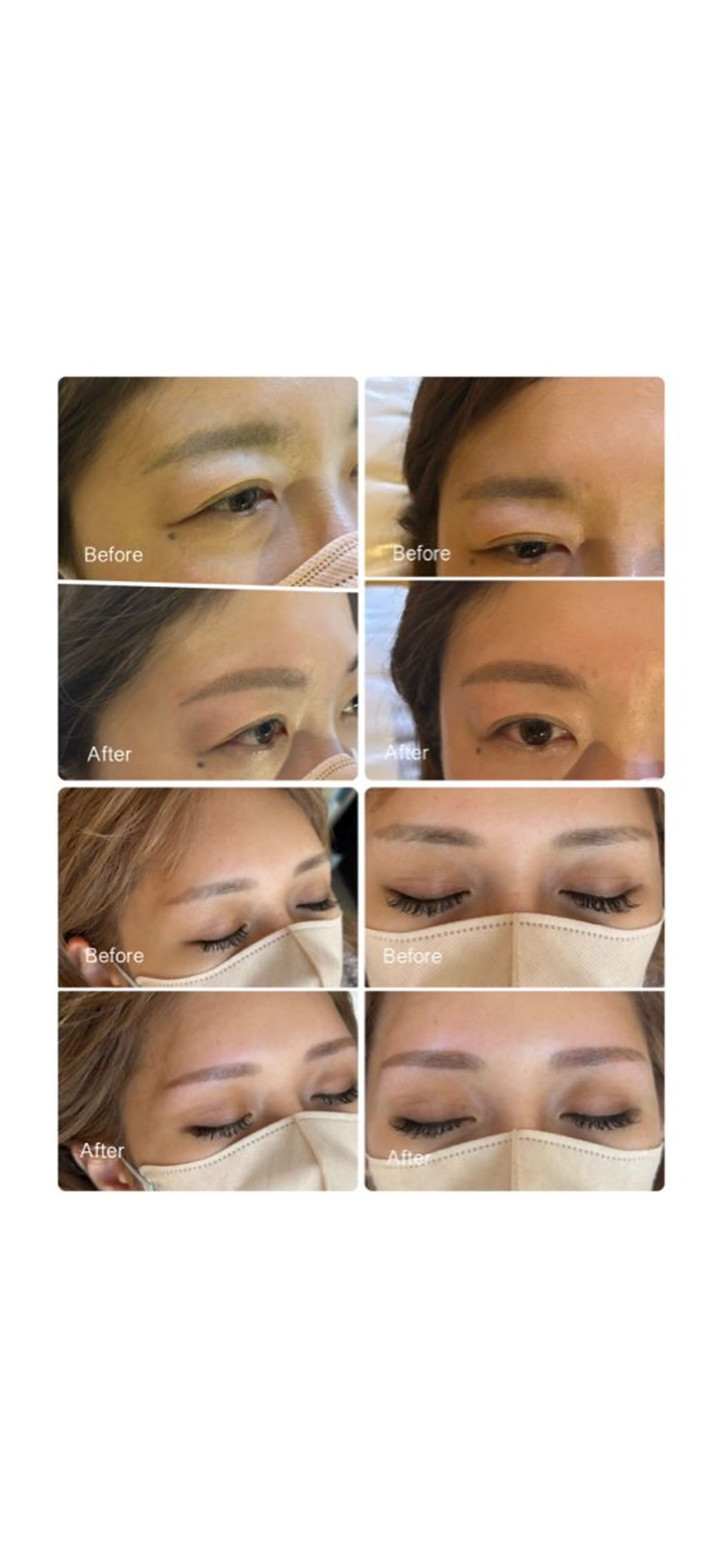 アイブロウ La  moda. 自由が丘店のマツエク・マツパデザイン