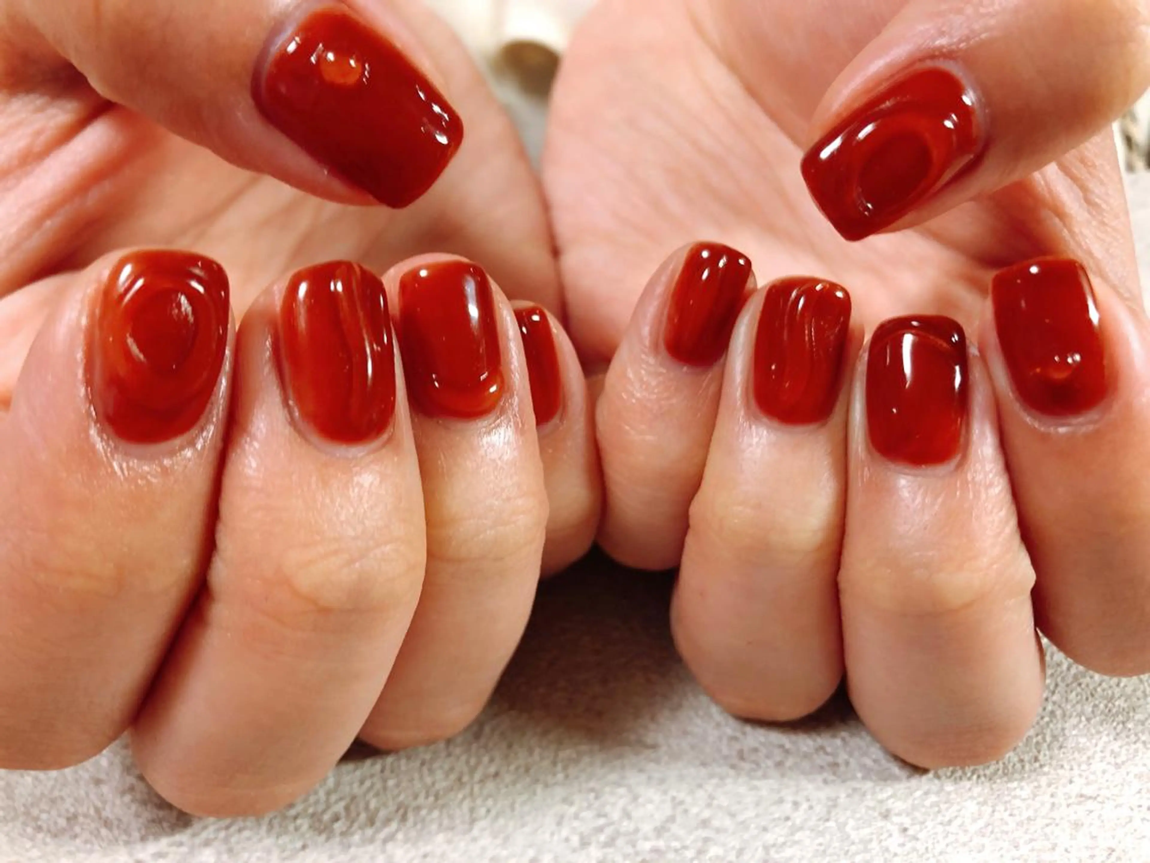 ネイル ぷっくりネイル kiki nail 二子玉川のネイルデザイン