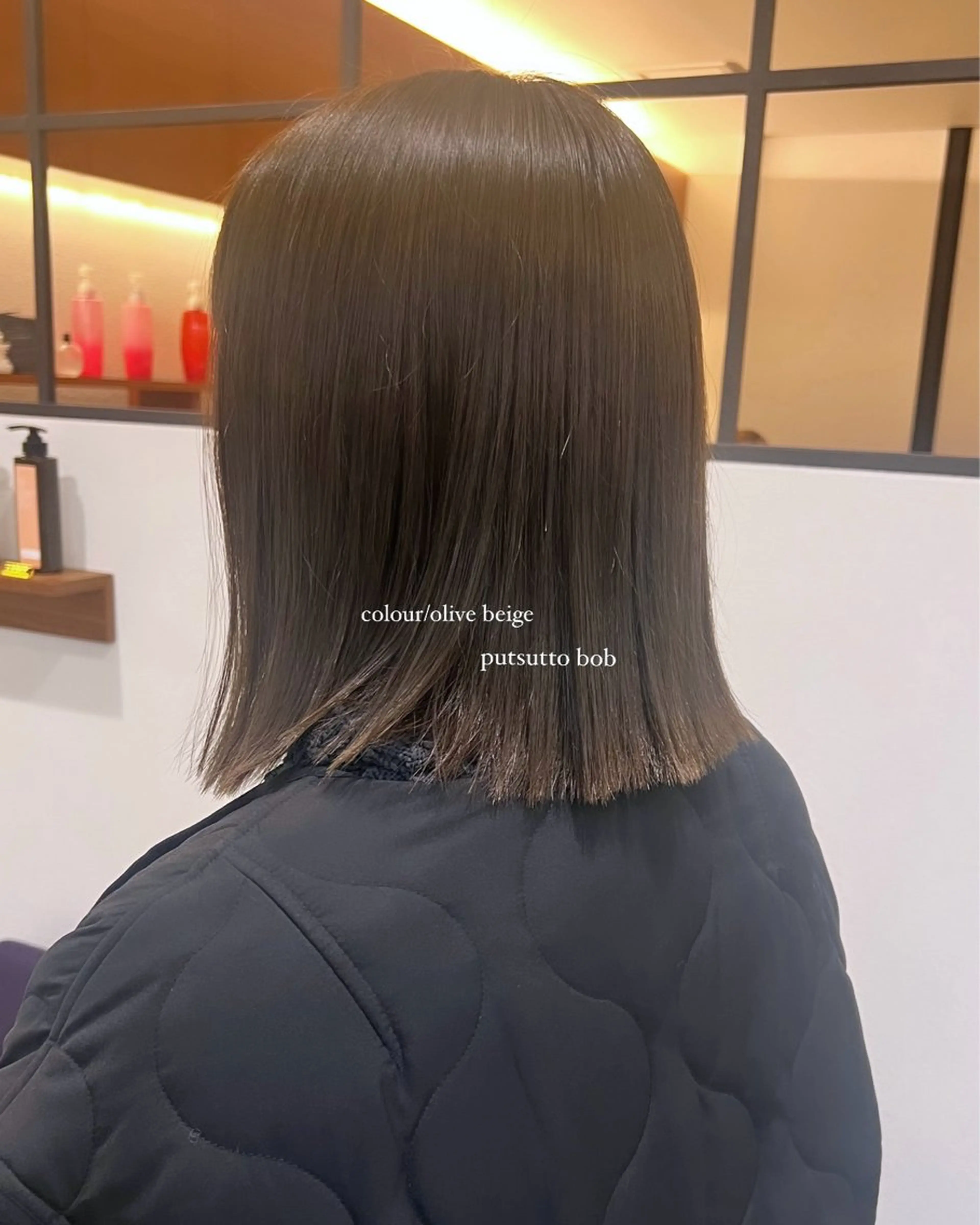 ミディアム カラー natsu/梅田 /透明感/艶髪のヘアスタイル