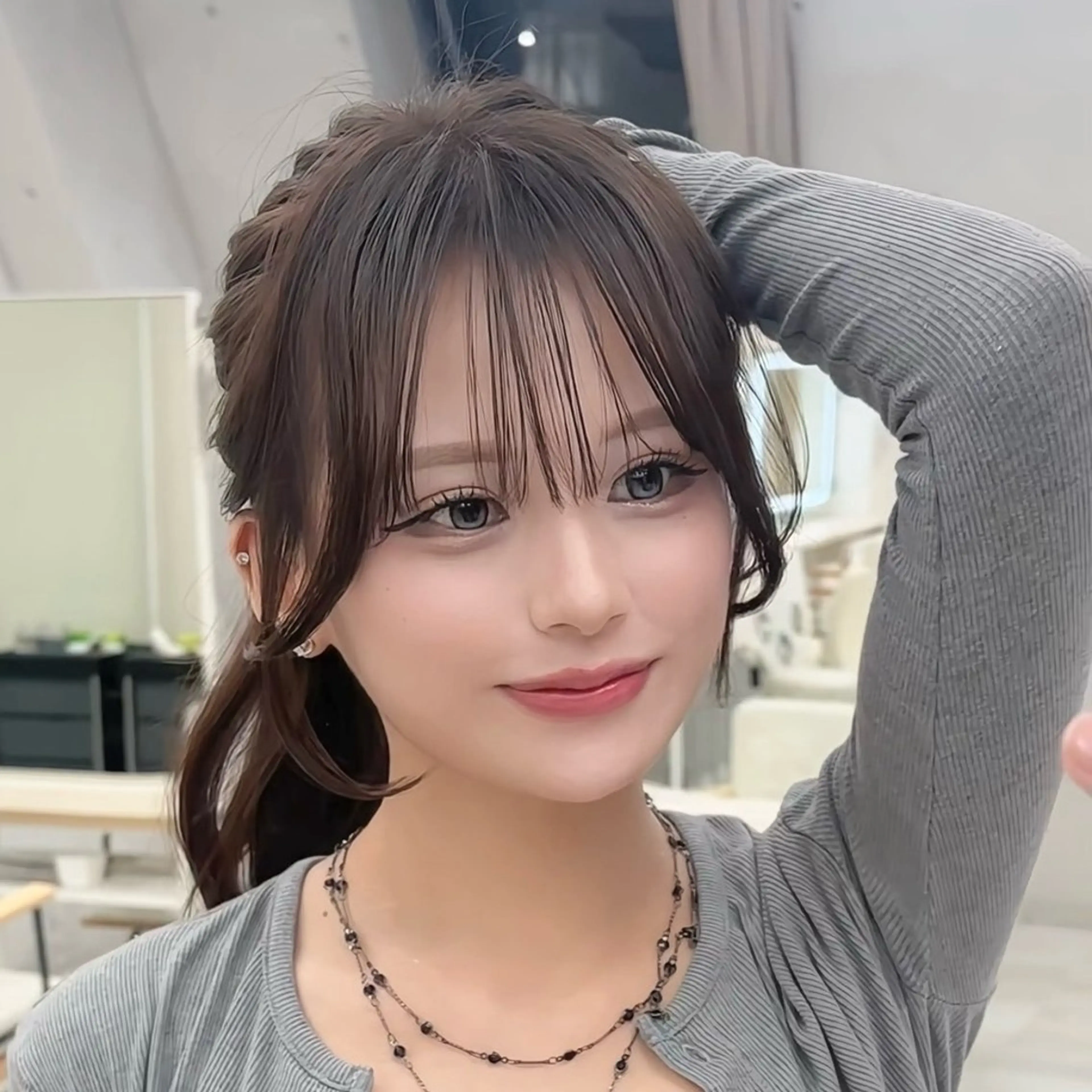 前髪カット(補足説明をご覧下さい)の写真