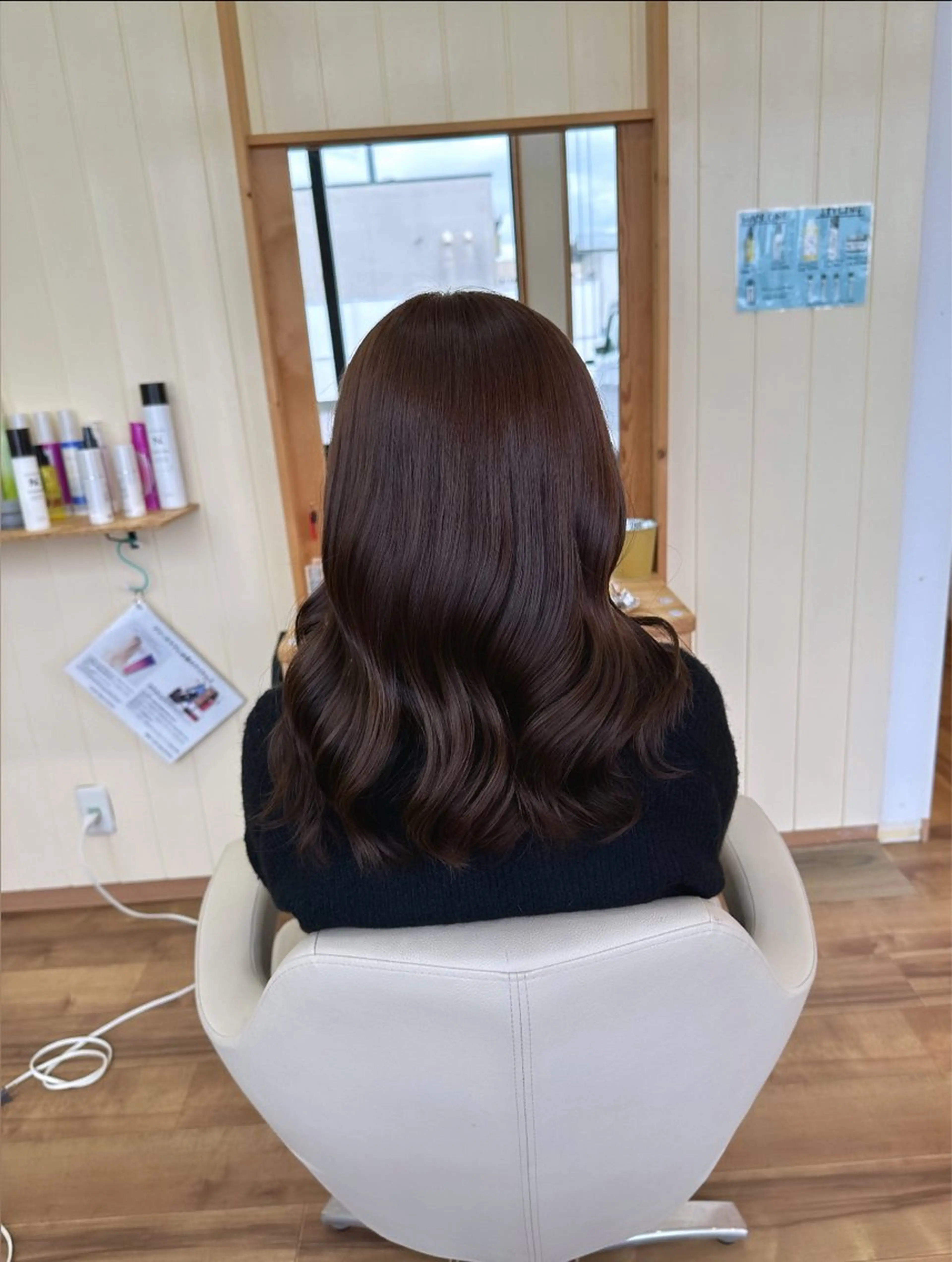 セミロング カット ヘアカラー Hair Resort ALL BLue所属・細貝 舞利のヘアスタイル