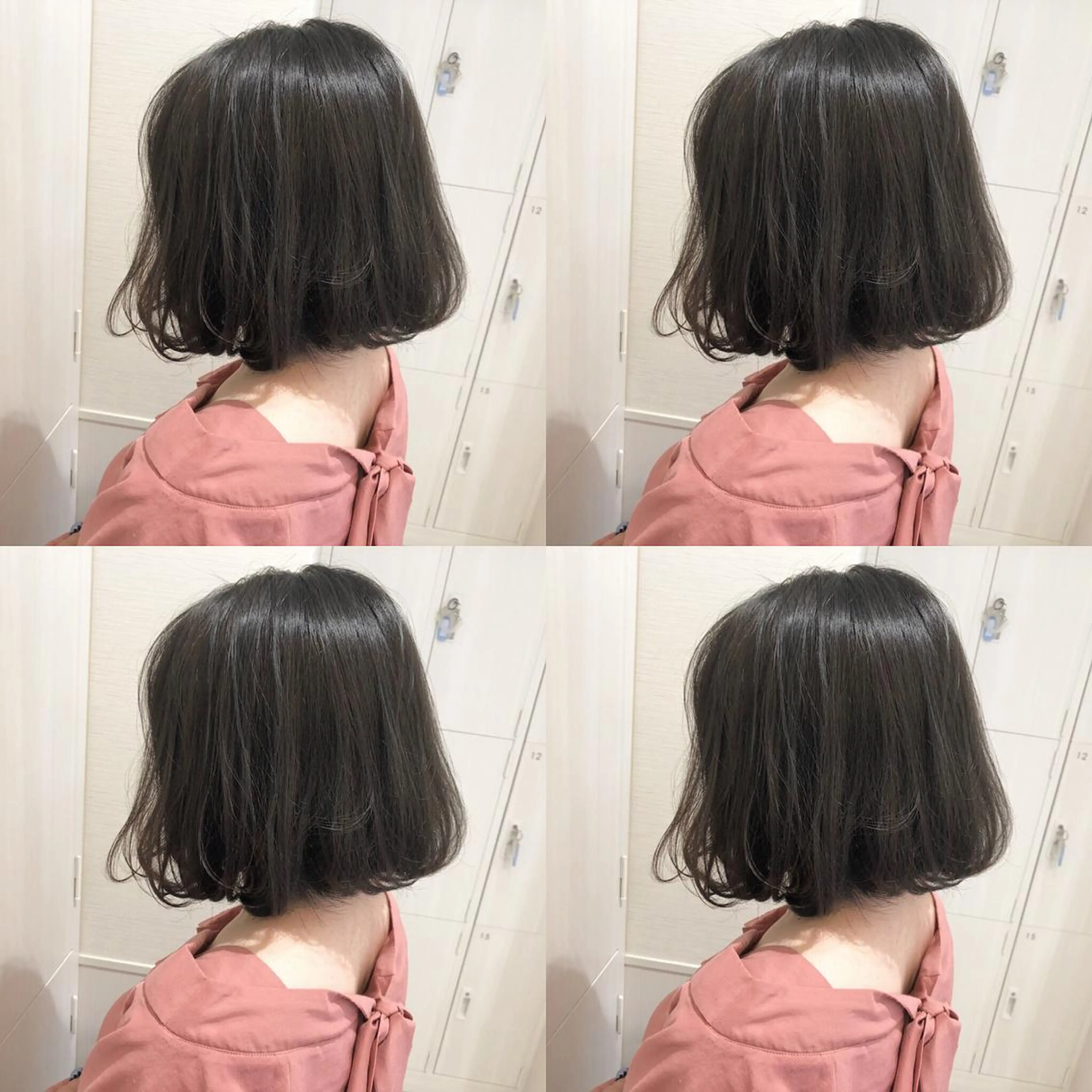 カラー アディクシーカラー アッシュ バレイヤージュ 透明感カラー グラデーションカラー レイヤー/韓国/ 顔周り/しんやのヘアスタイル