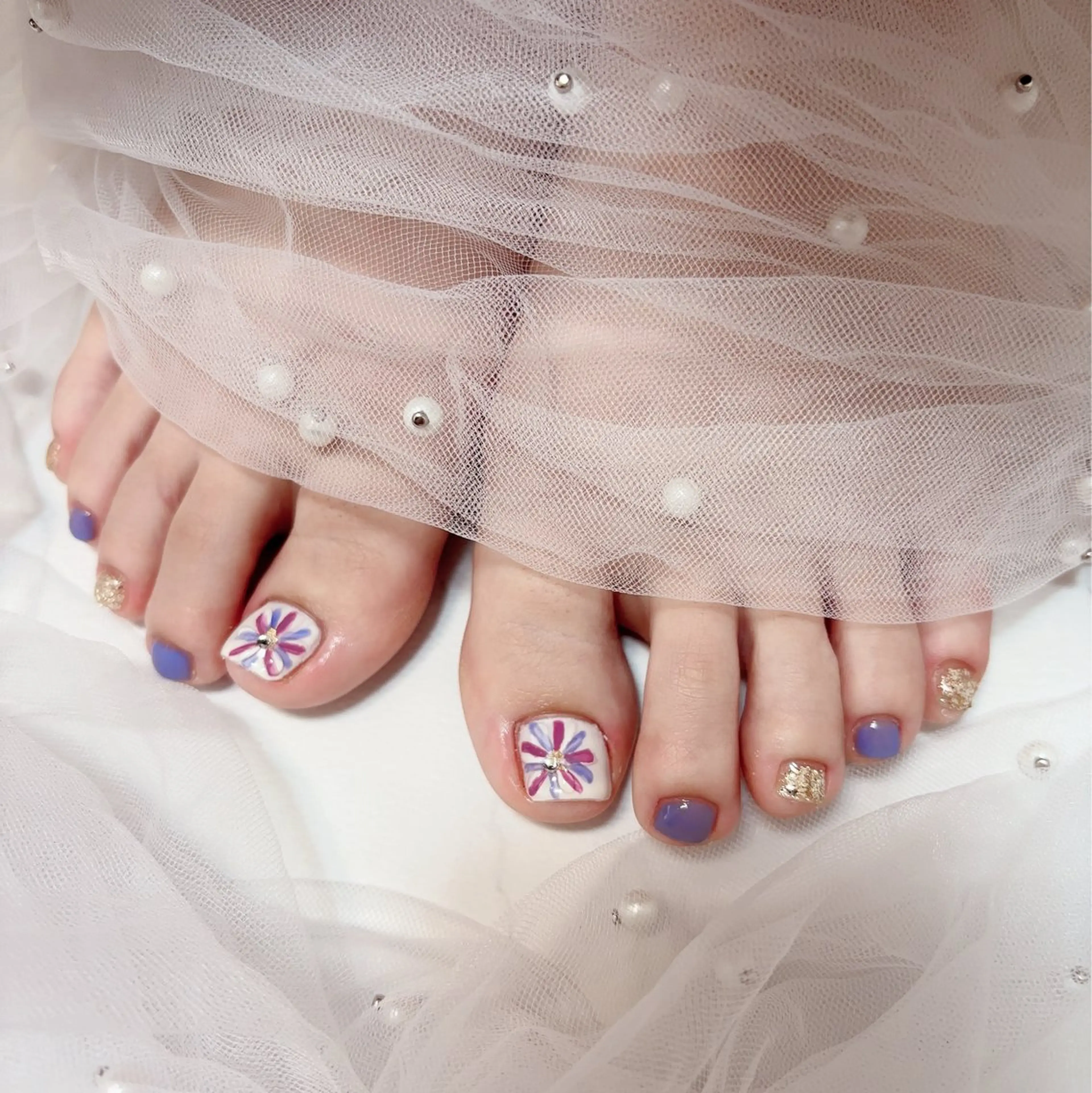 ネイル フットネイル San＆Lily madokaのネイルデザイン