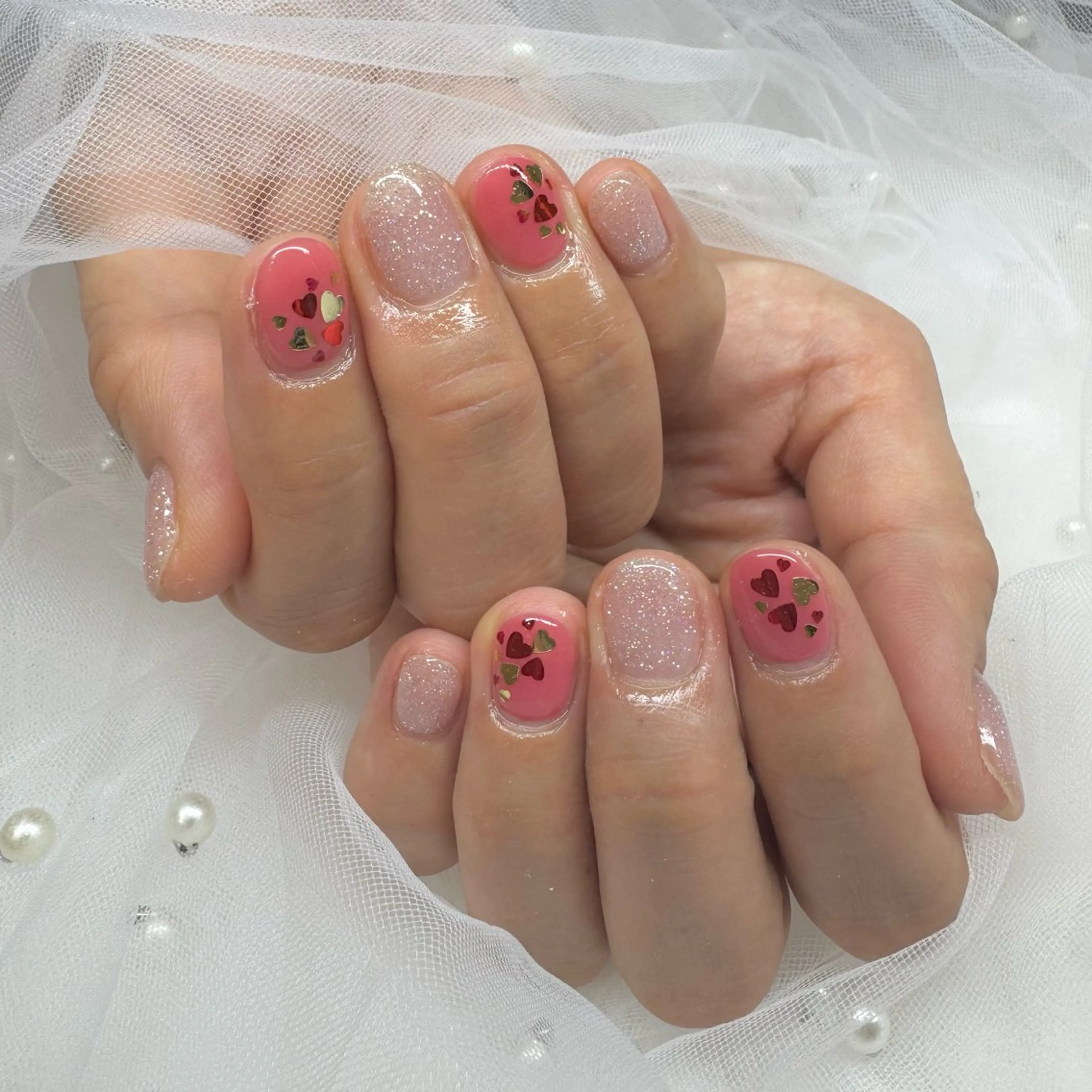 ネイル ハンドネイル HARELU北名古屋店所属・ネイリスト Mahoのネイルデザイン